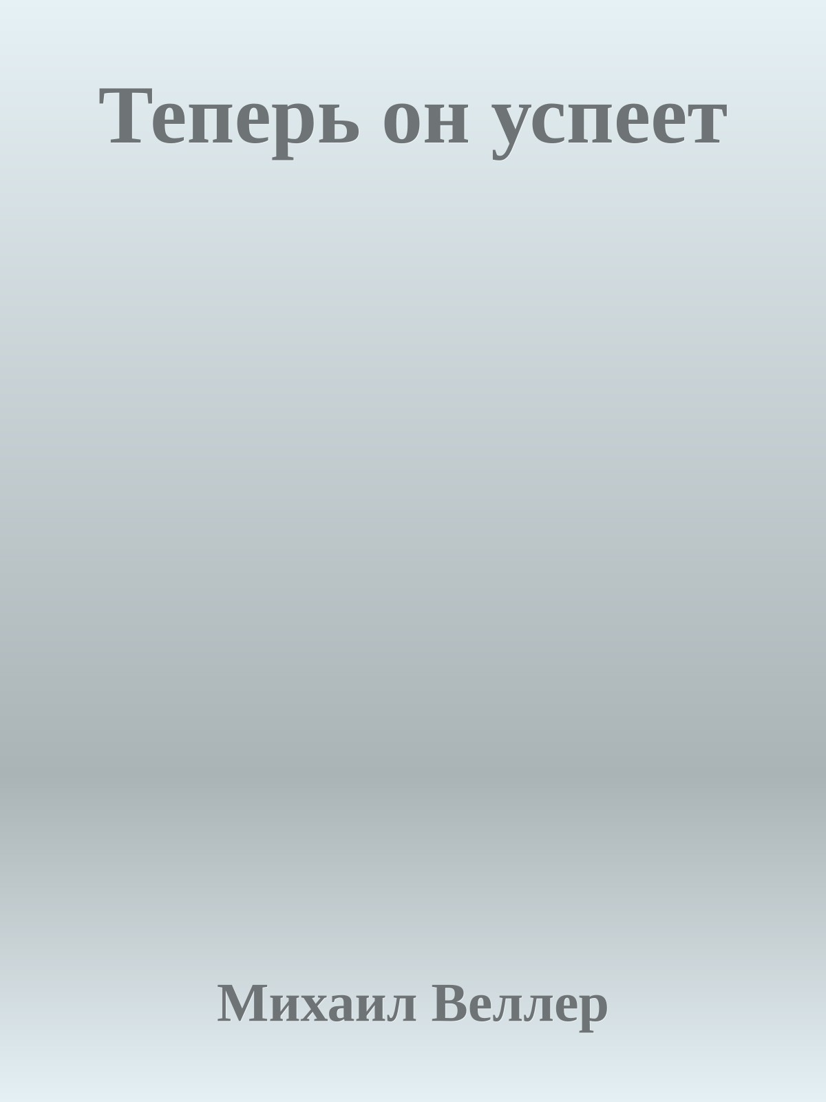 Теперь он успеет