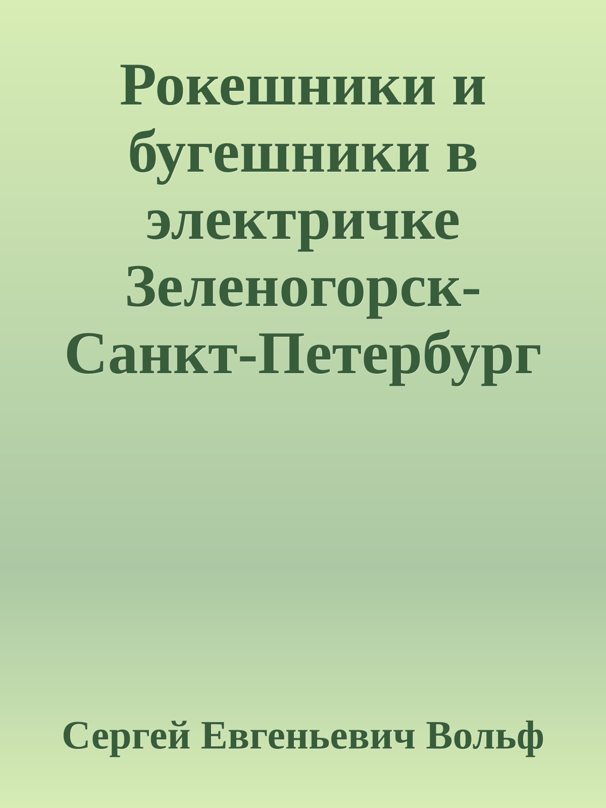 Рокешники и бугешники в электричке Зеленогорск-Санкт-Петербург