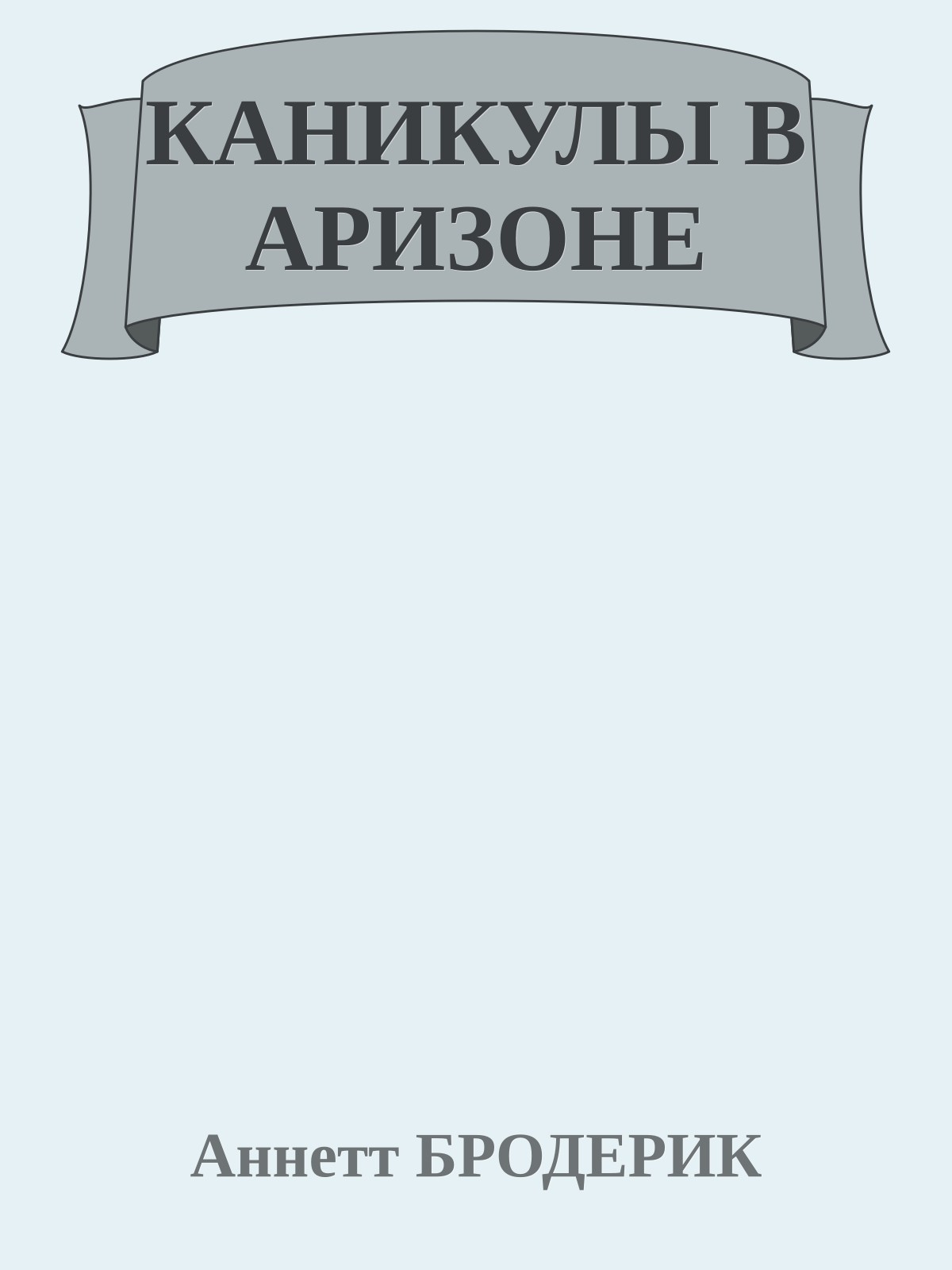 КАНИКУЛЫ В АРИЗОНЕ