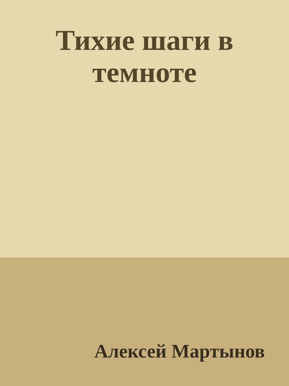 Тихие шаги в темноте