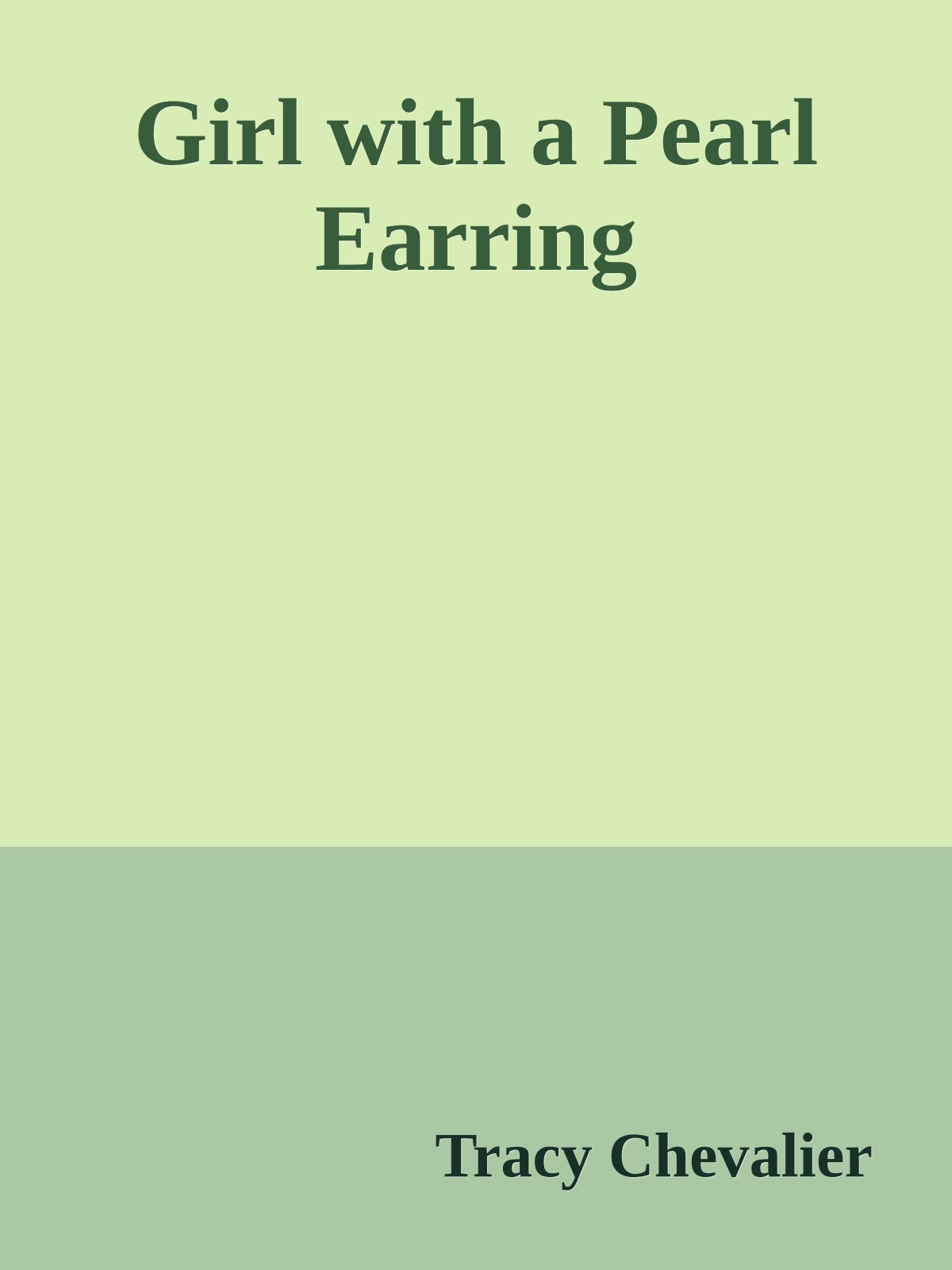 Girl with a Pearl Earring