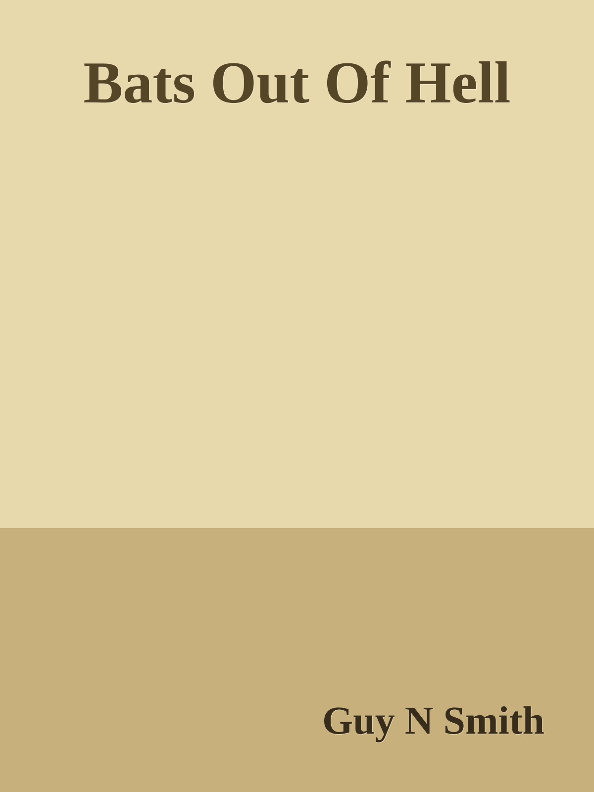 Bats Out Of Hell
