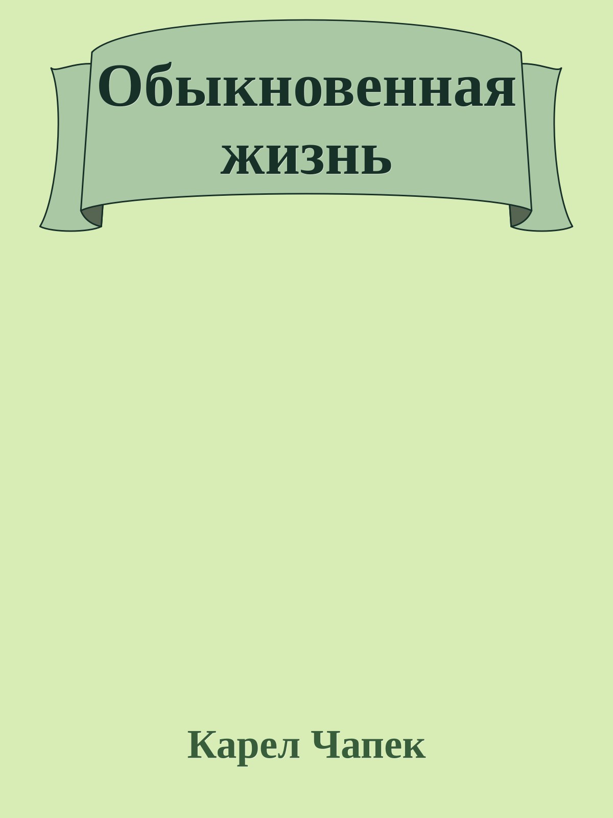 Обыкновенная жизнь