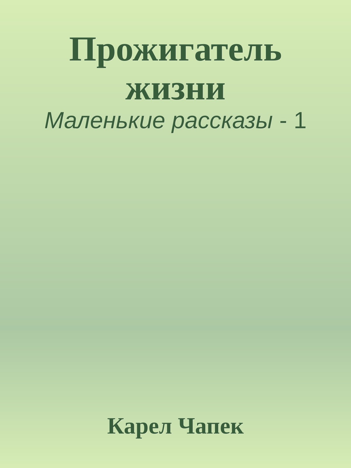 Прожигатель жизни