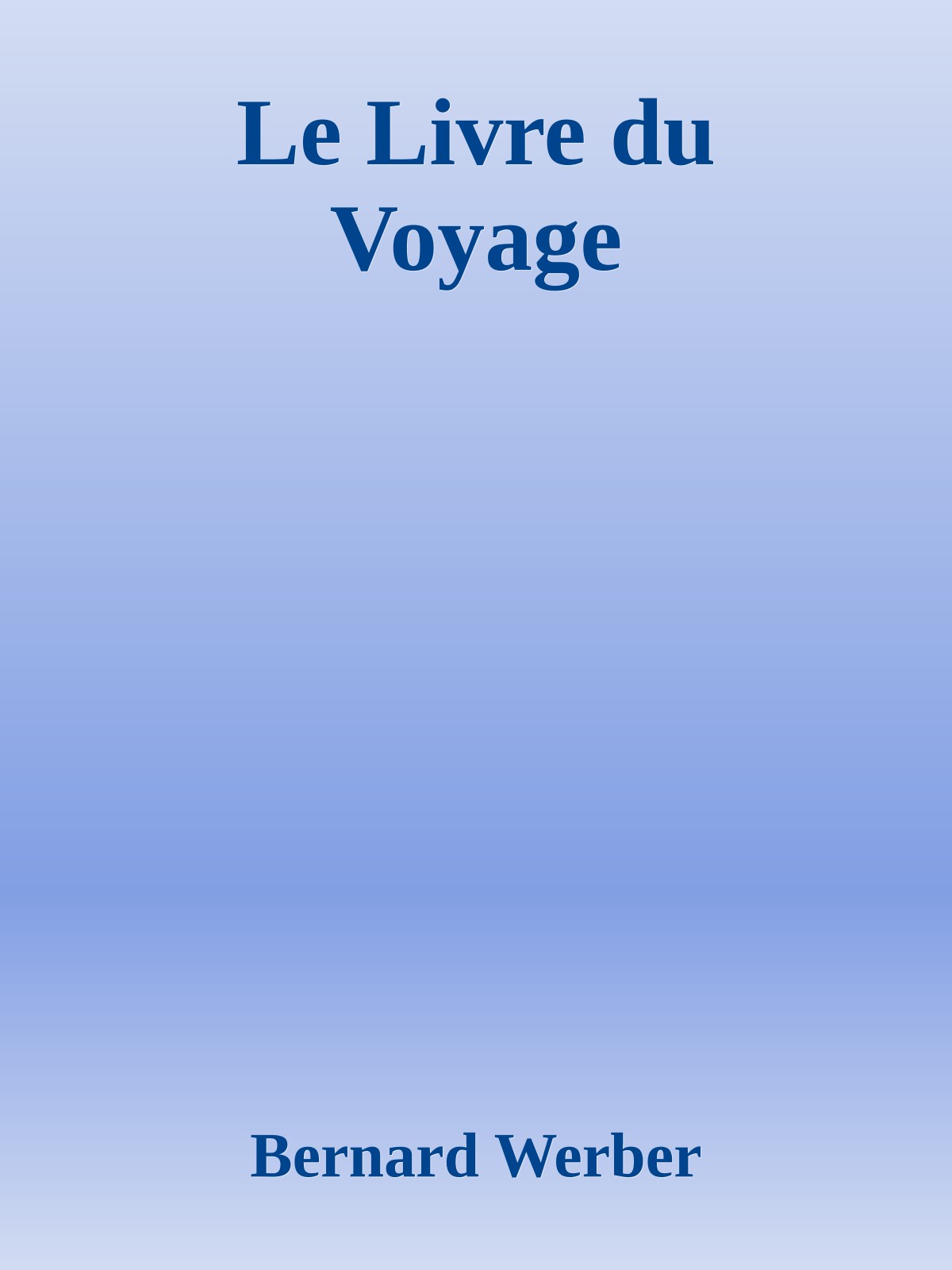 Le Livre du Voyage