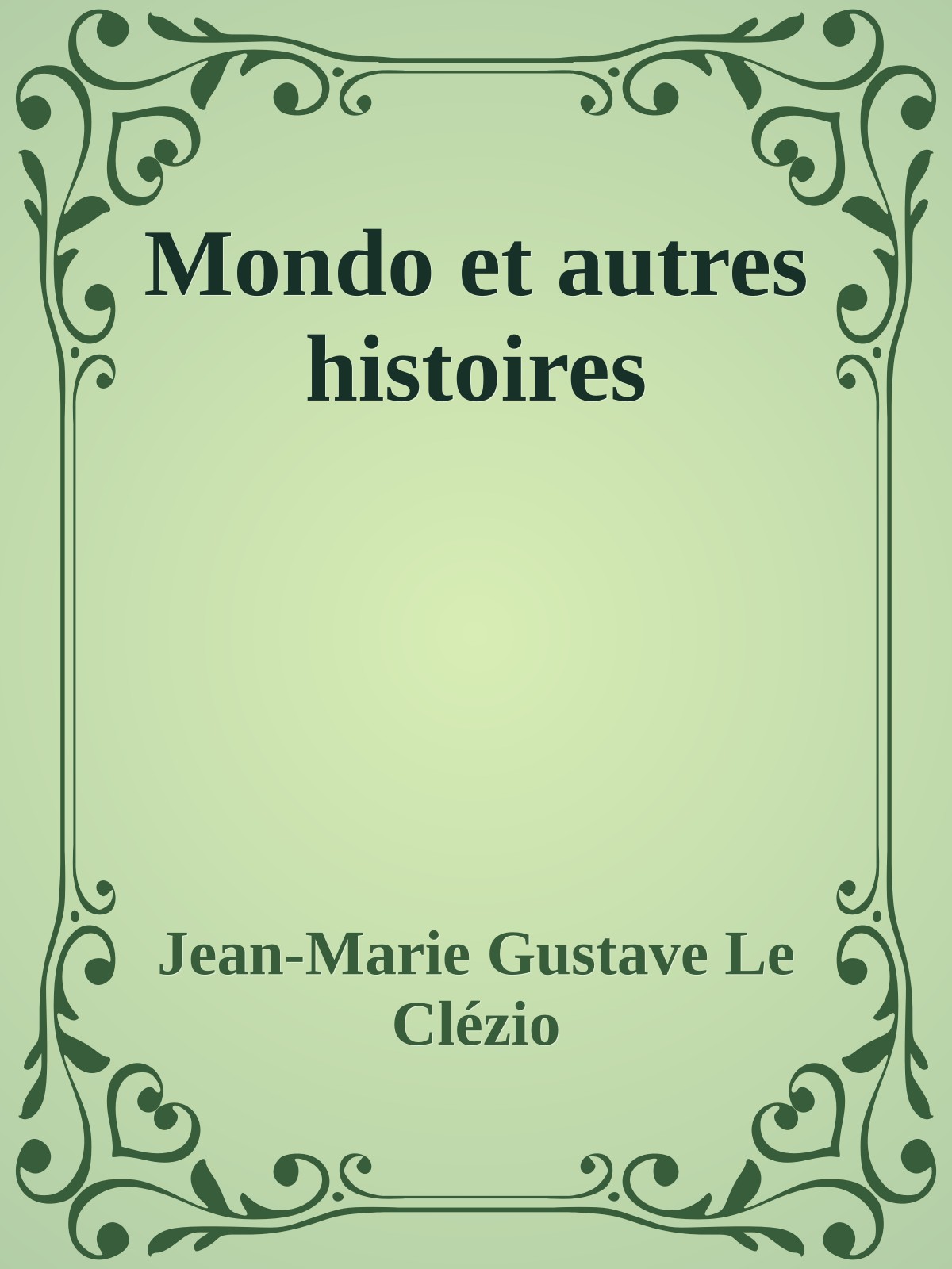 Mondo et autres histoires