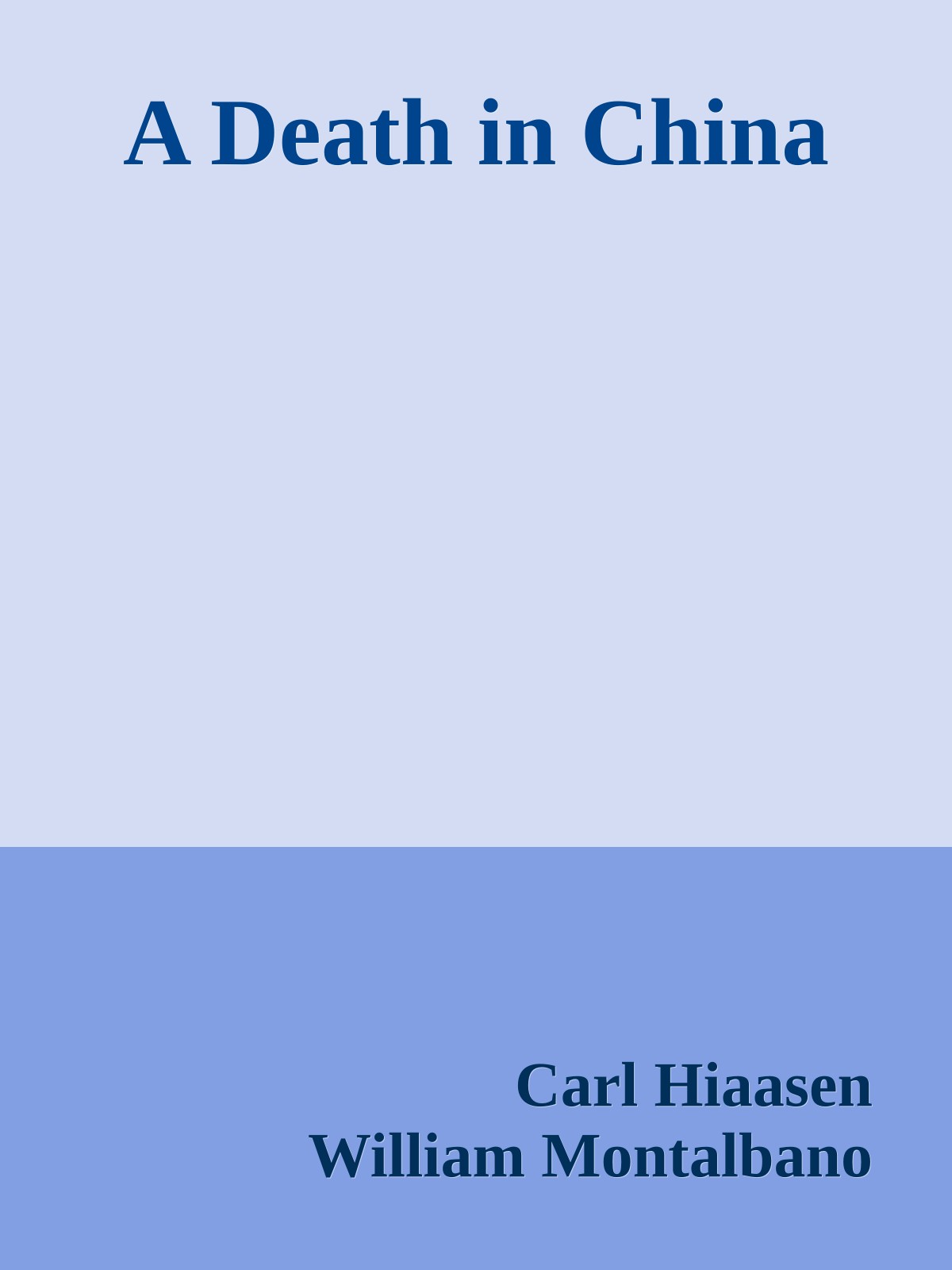A Death in China