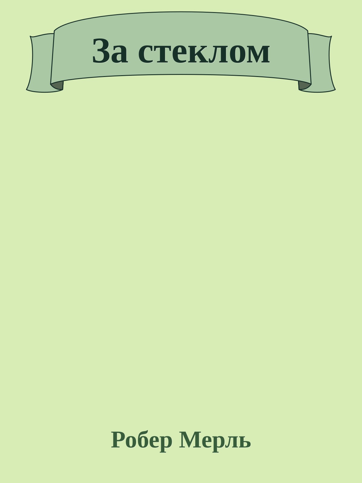 За стеклом