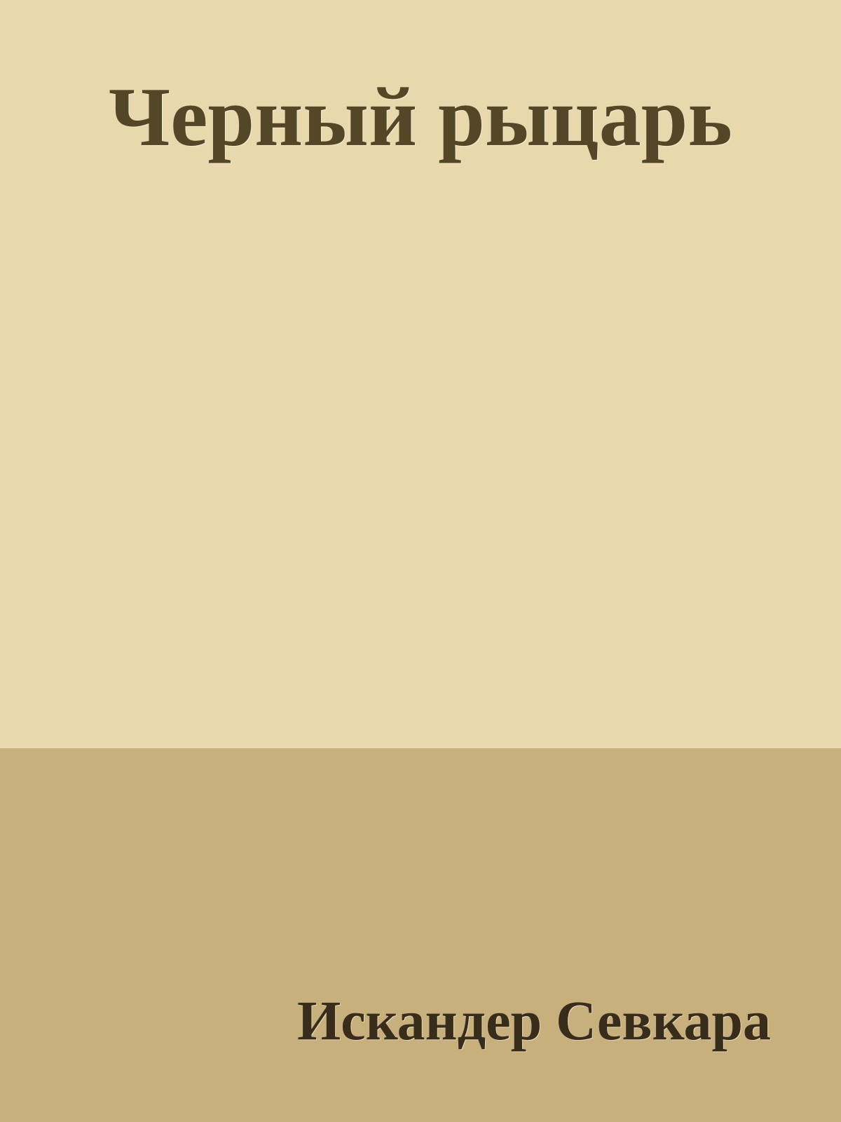 Черный рыцарь