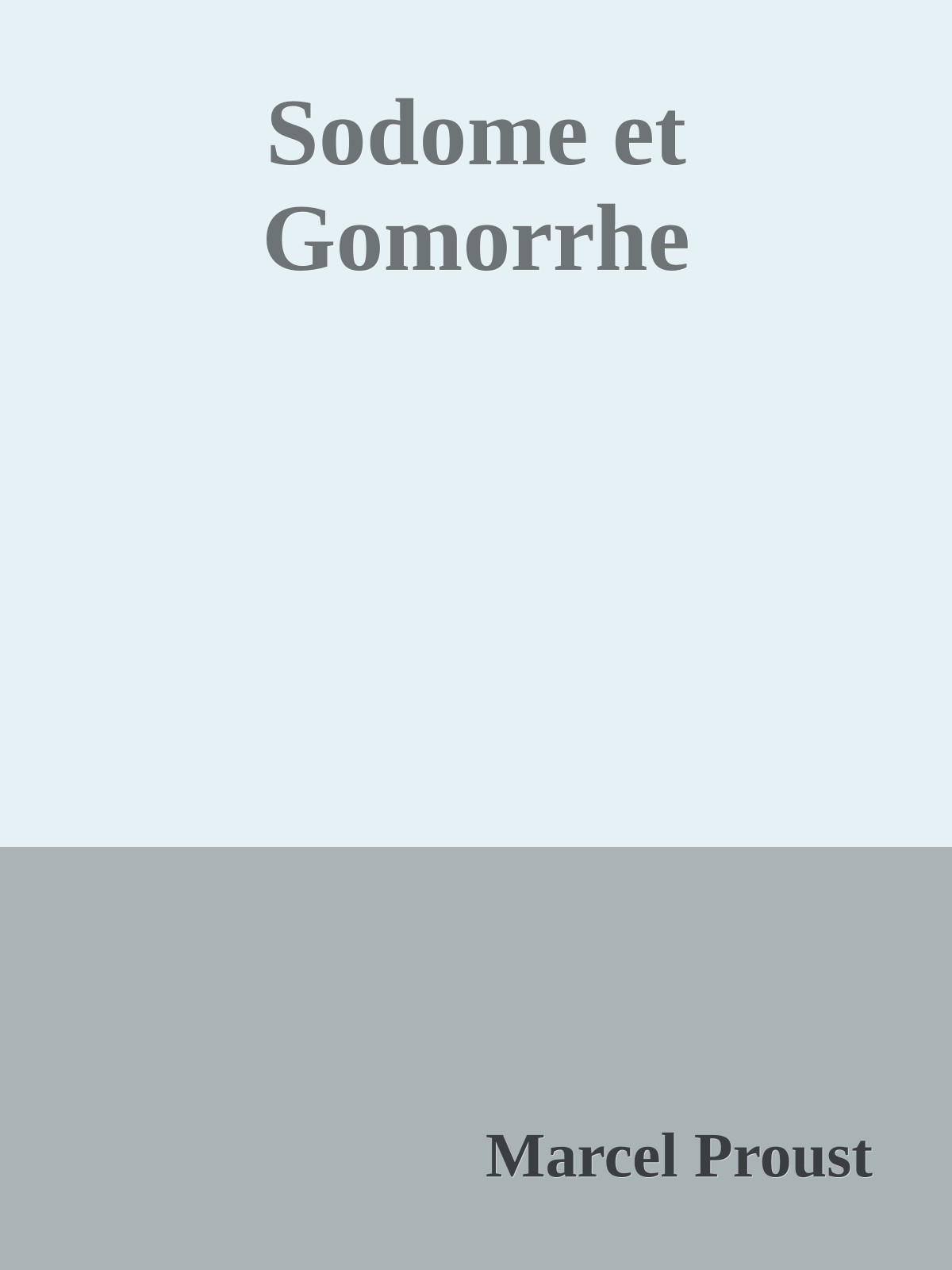 Sodome et Gomorrhe