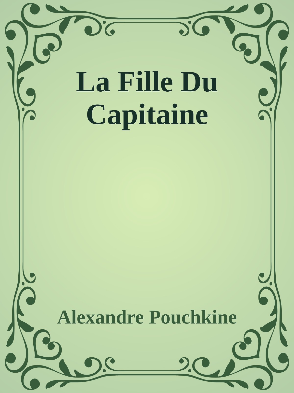 La Fille Du Capitaine