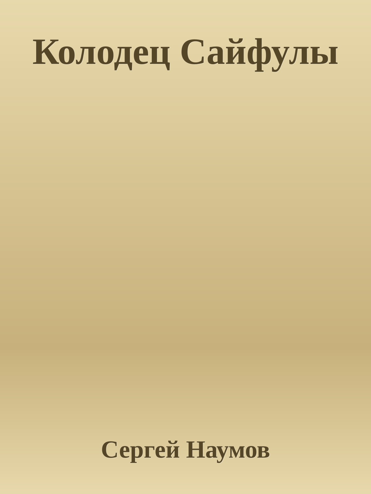 Колодец Сайфулы