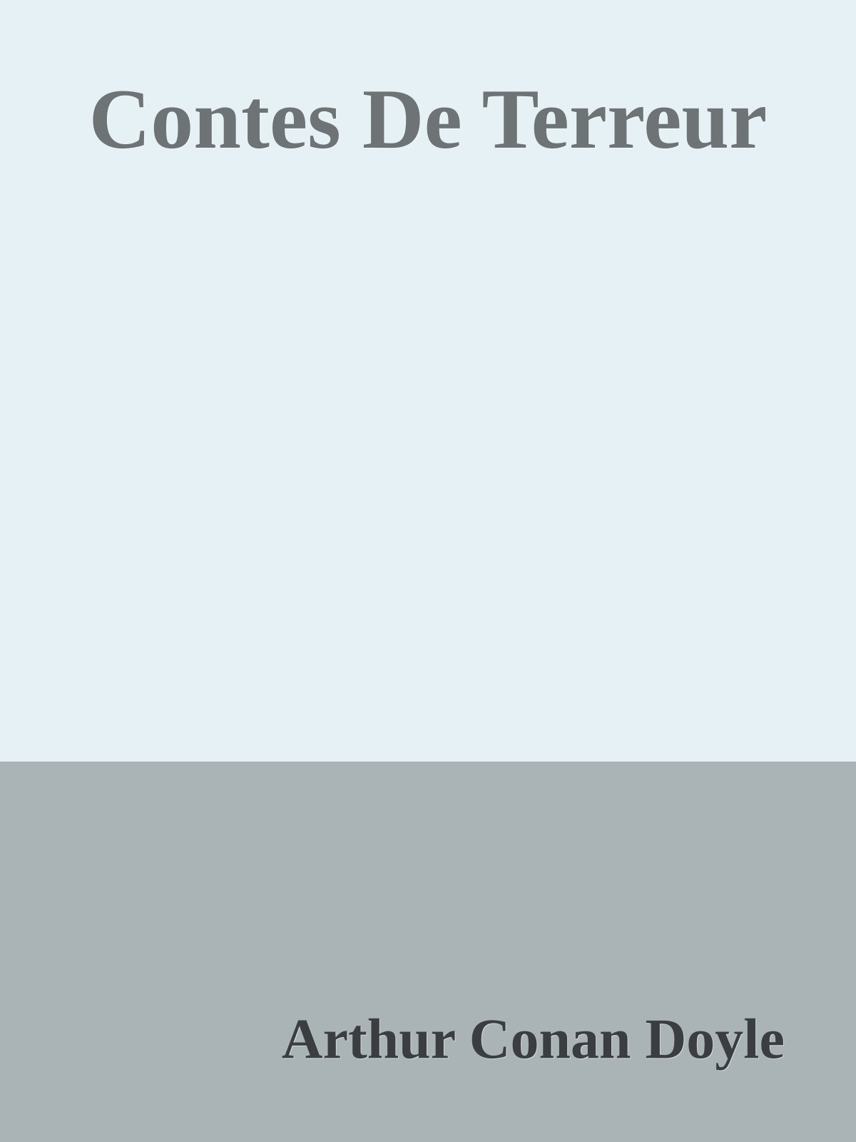 Contes De Terreur