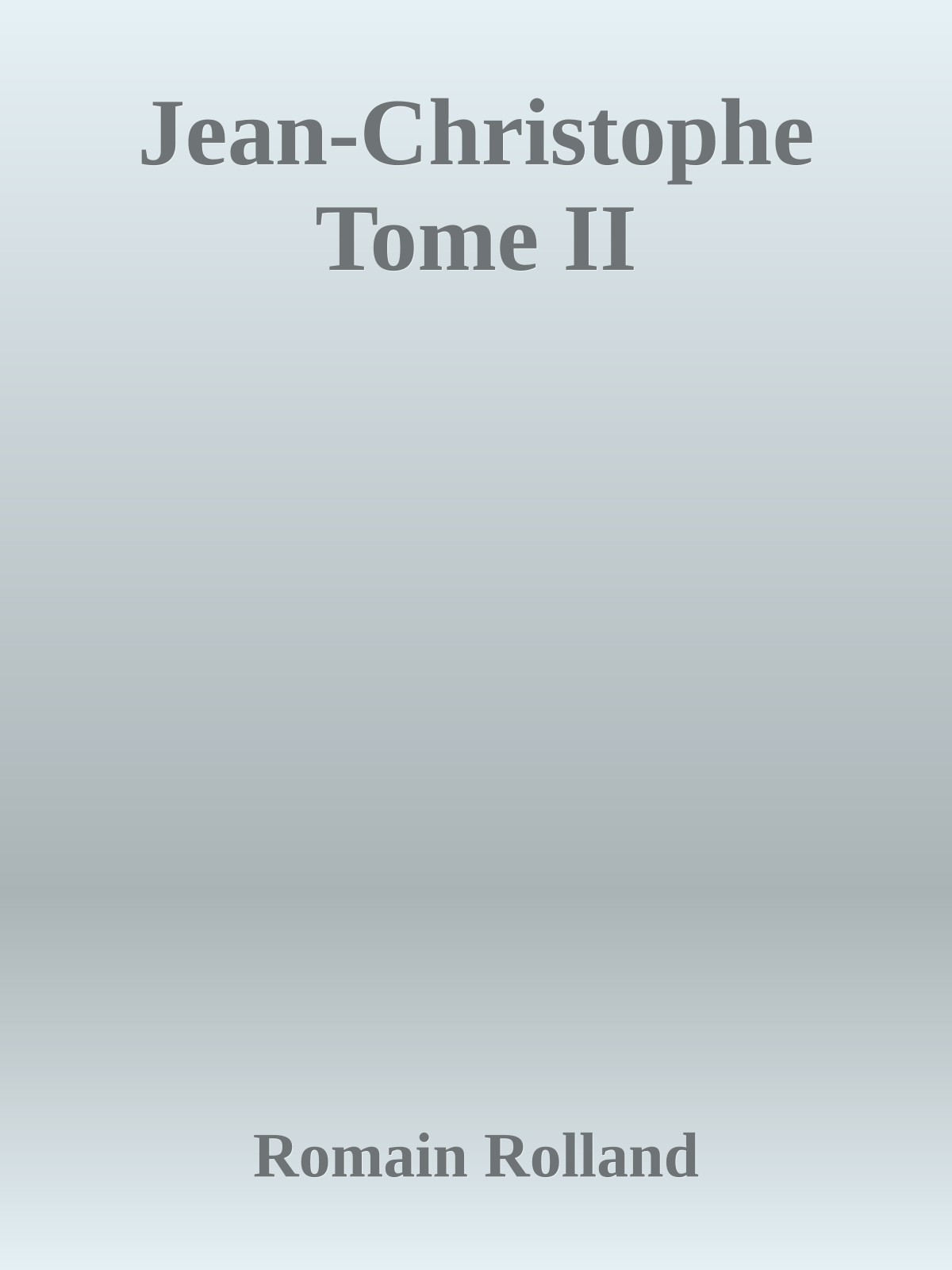 Jean-Christophe Tome II