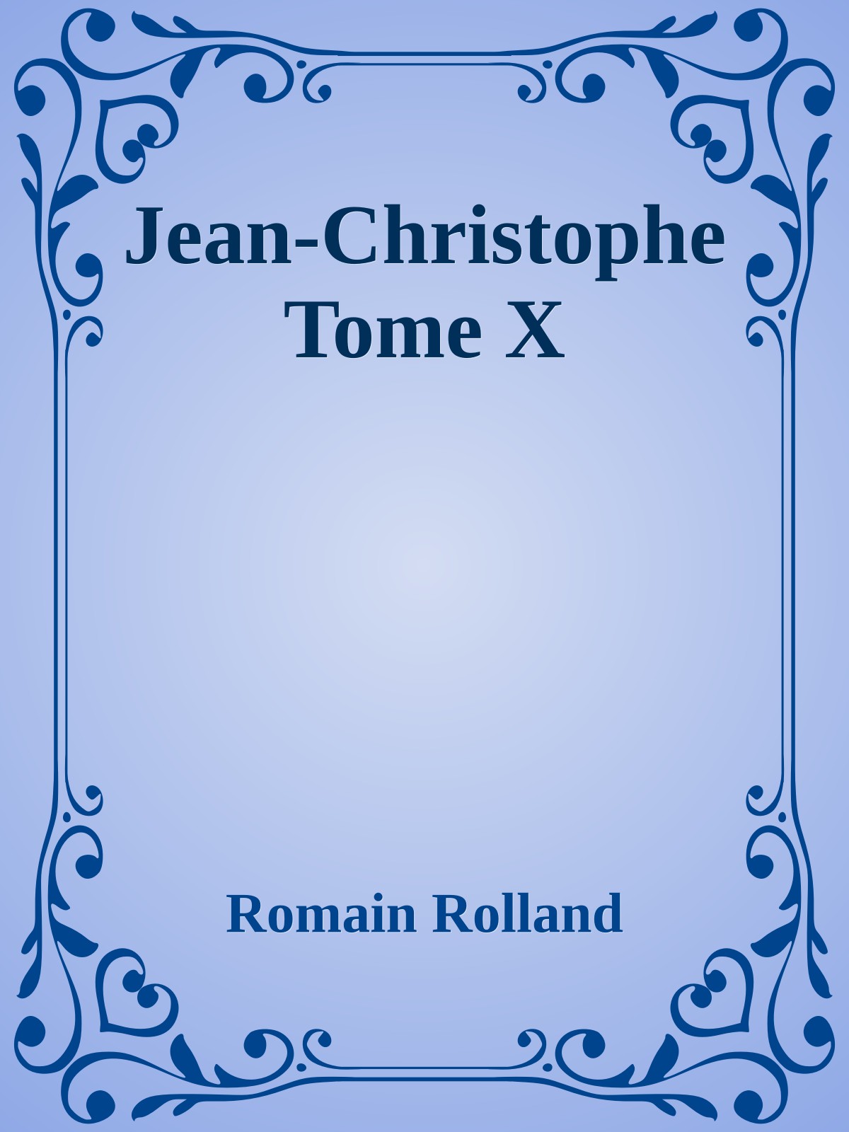 Jean-Christophe Tome X