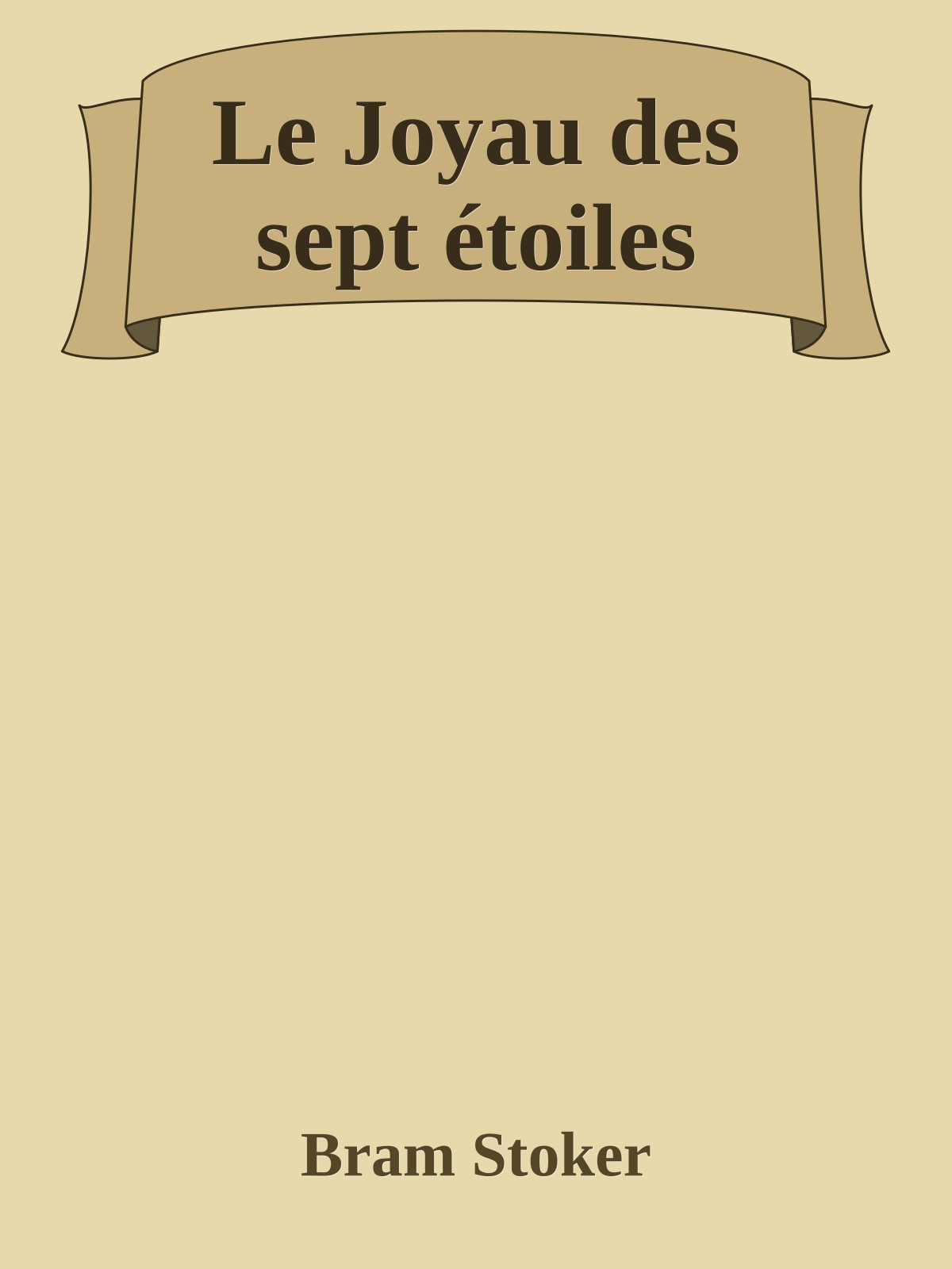 Le Joyau des sept étoiles