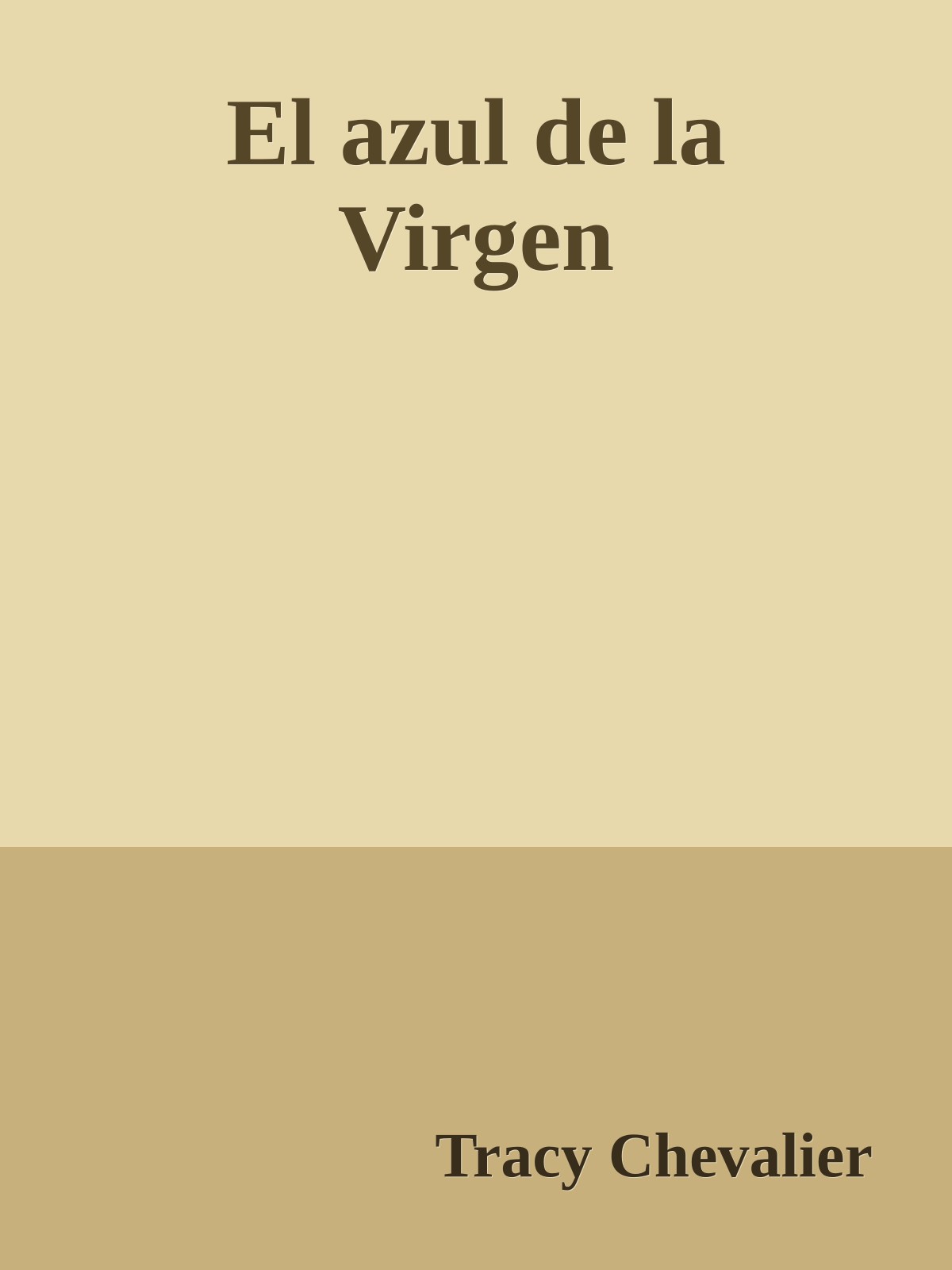 El azul de la Virgen
