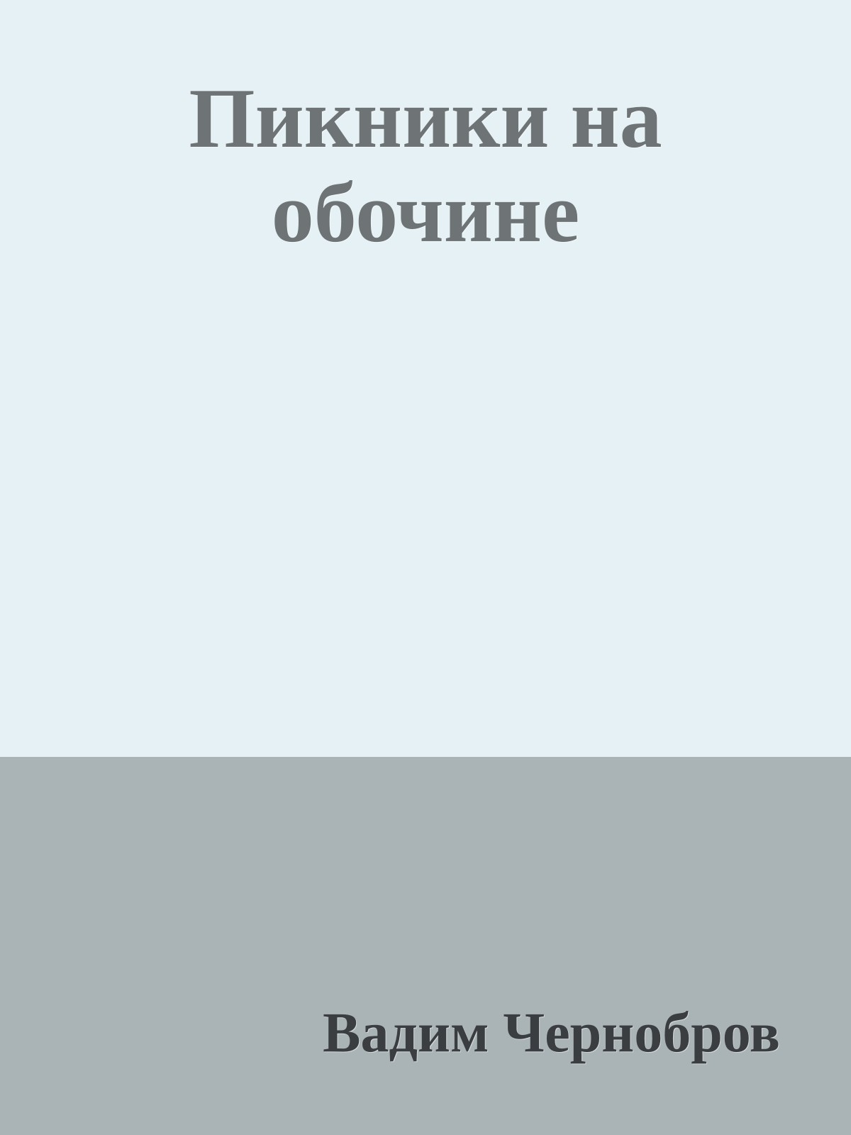 Пикники на обочине