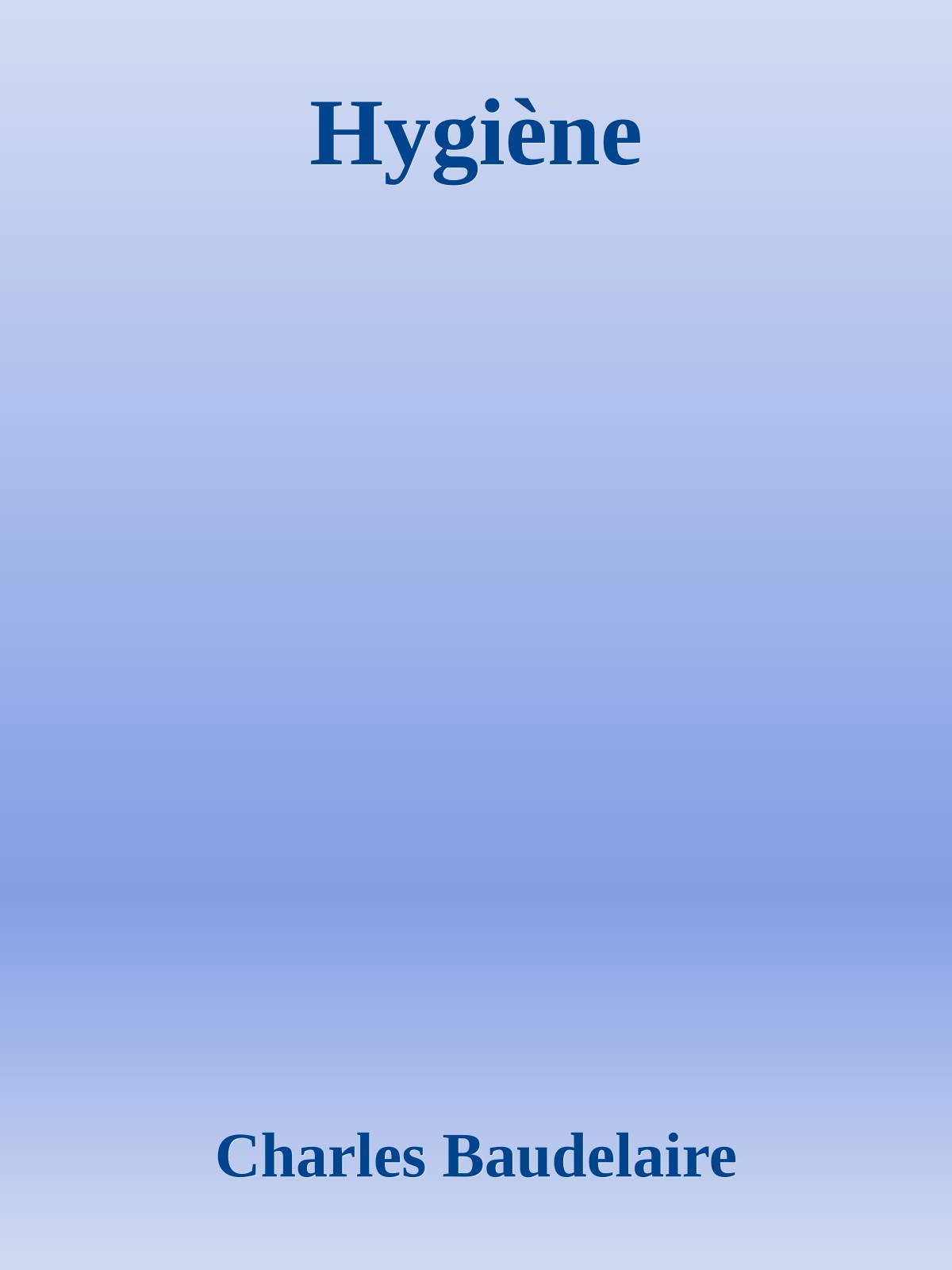 Hygiène