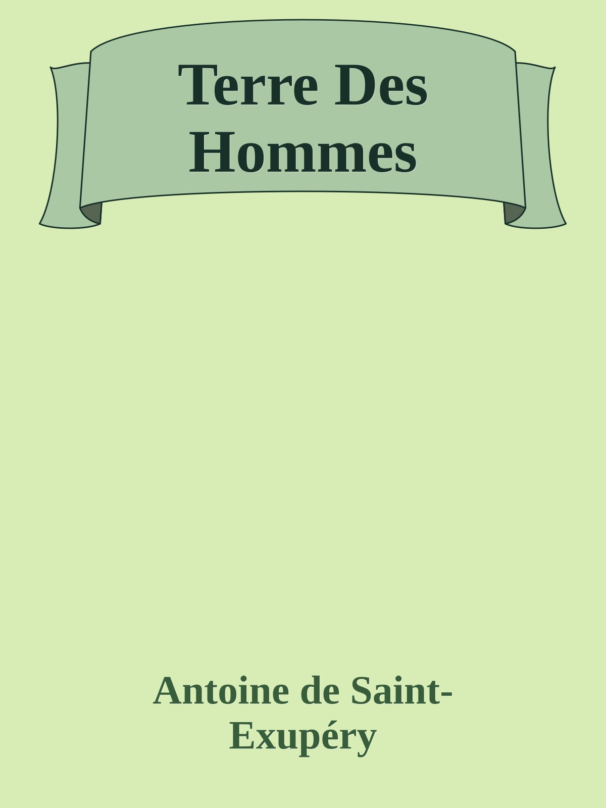 Terre Des Hommes