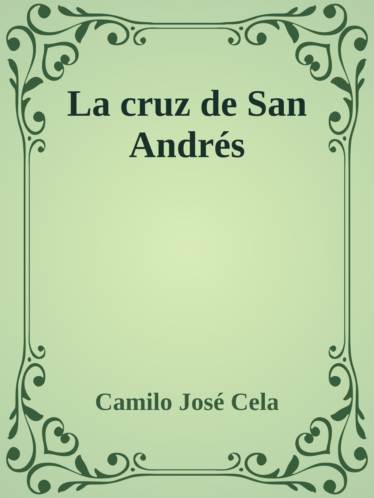 La cruz de San Andrés