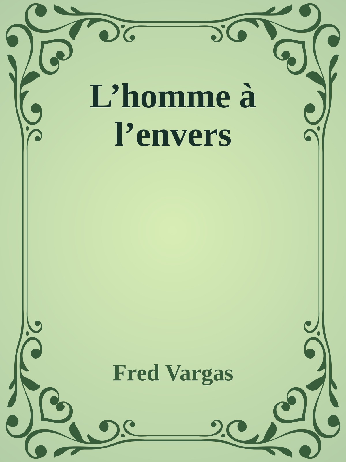 L’homme à l’envers