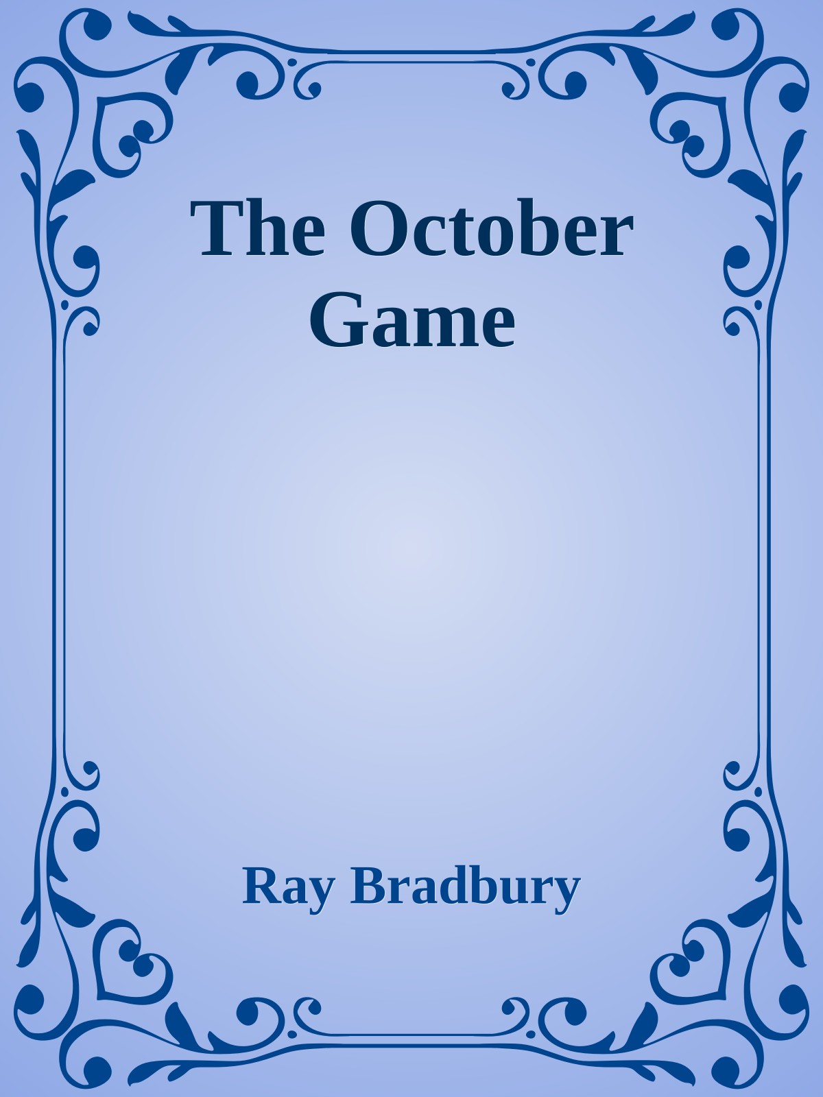 The October Game