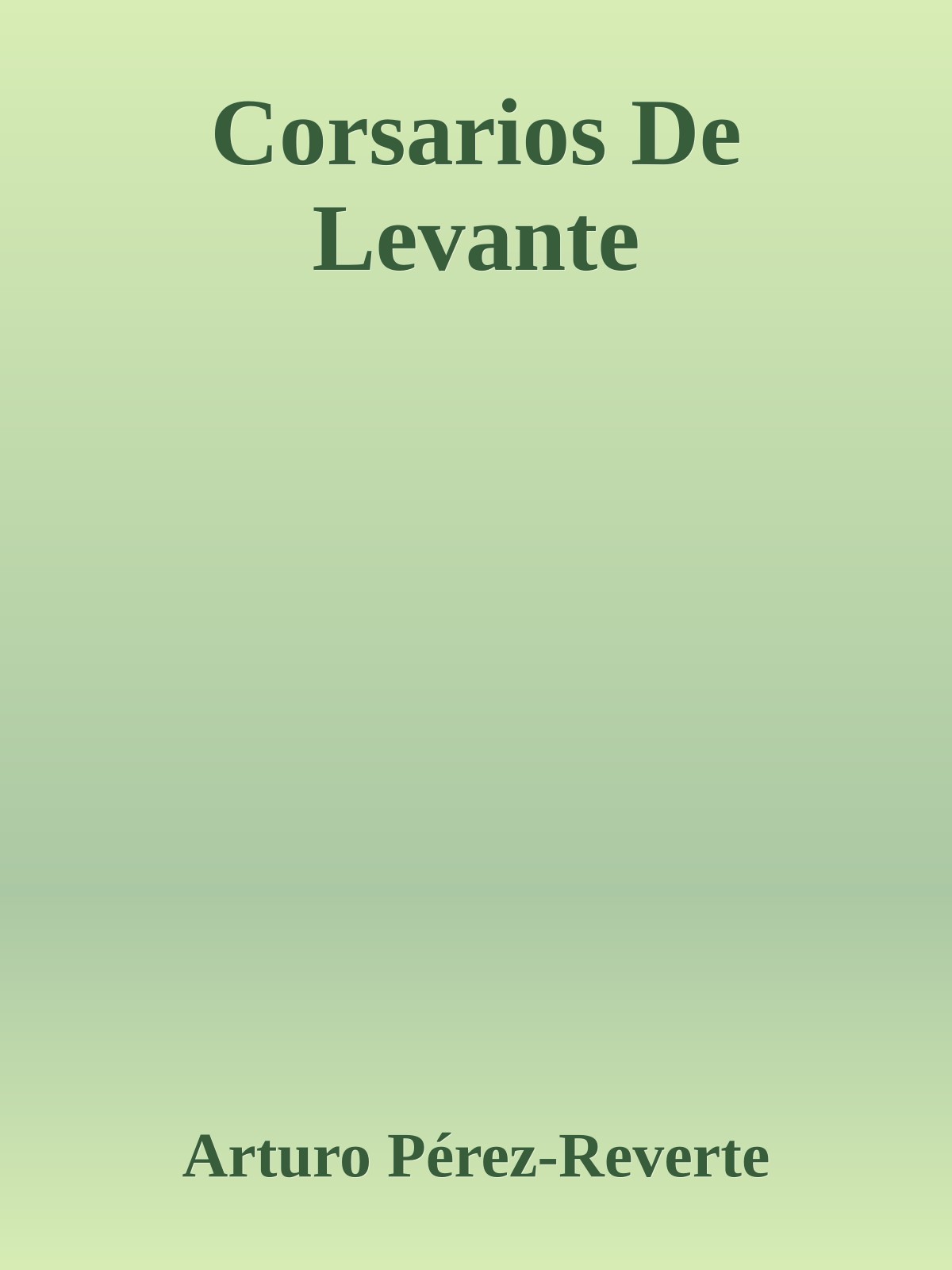 Corsarios De Levante