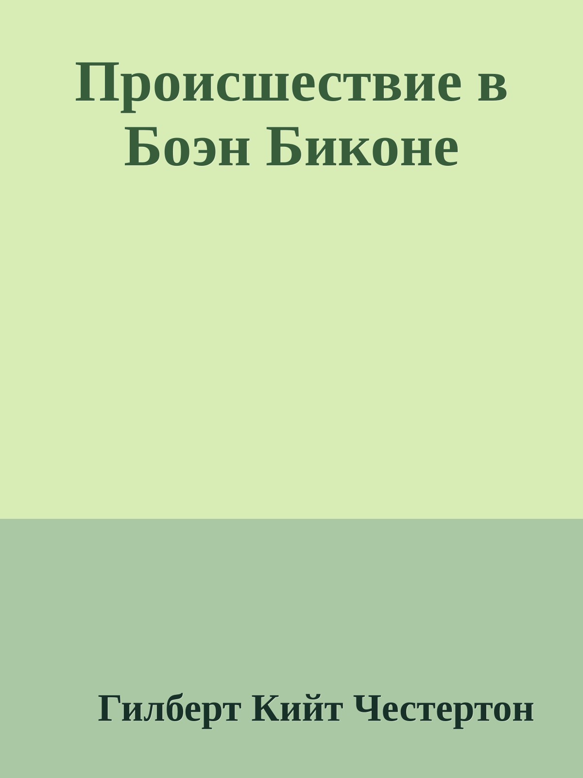 Происшествие в Боэн Биконе