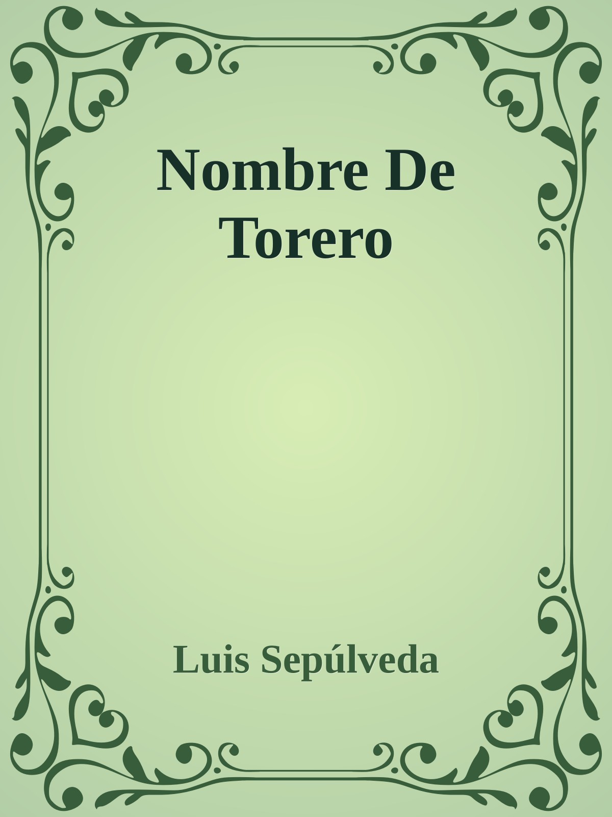 Nombre De Torero