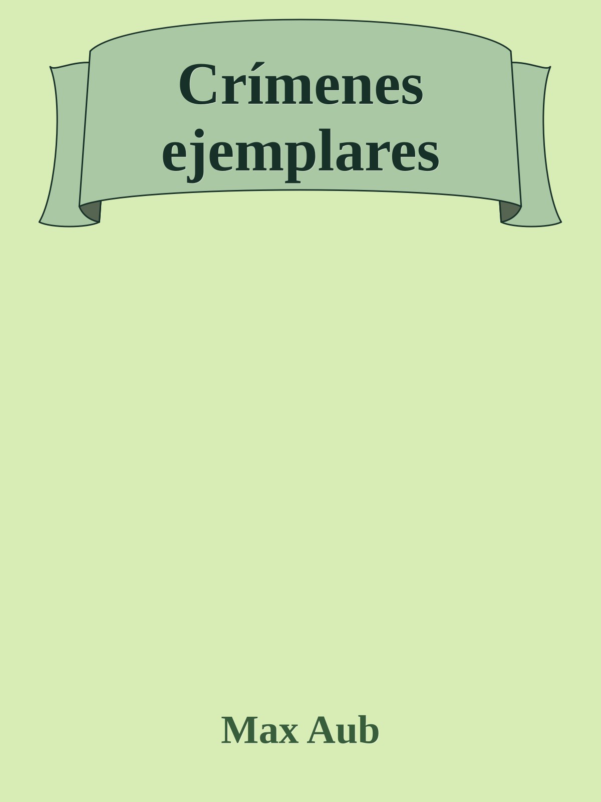 Crímenes ejemplares