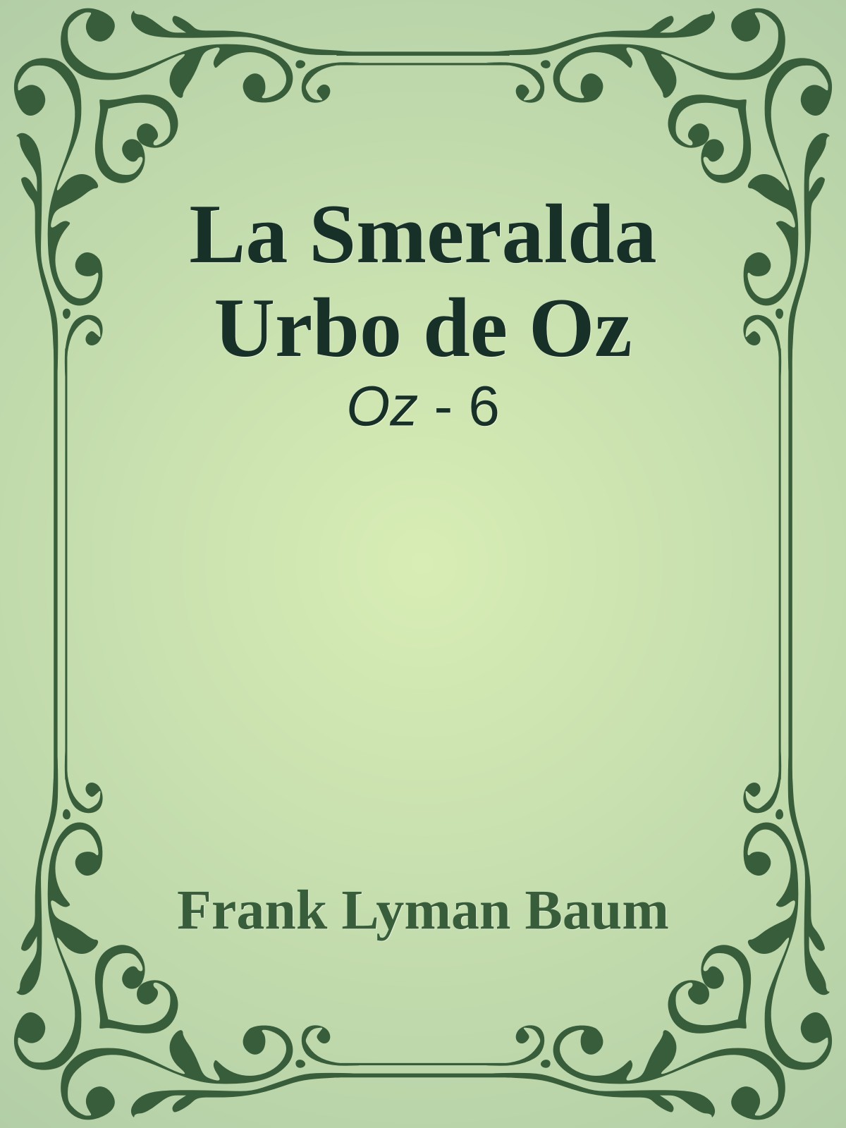 La Smeralda Urbo de Oz