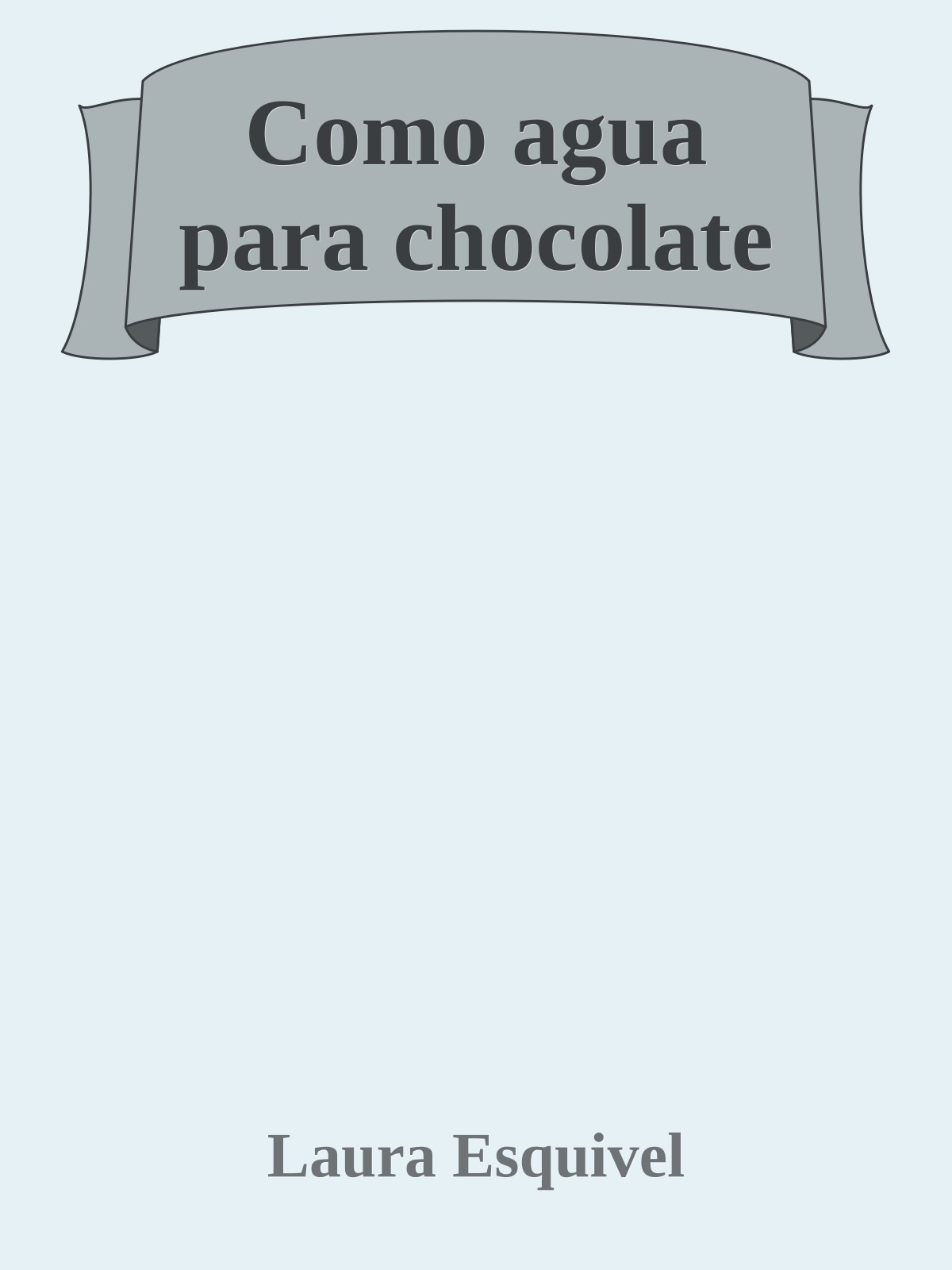 Como agua para chocolate