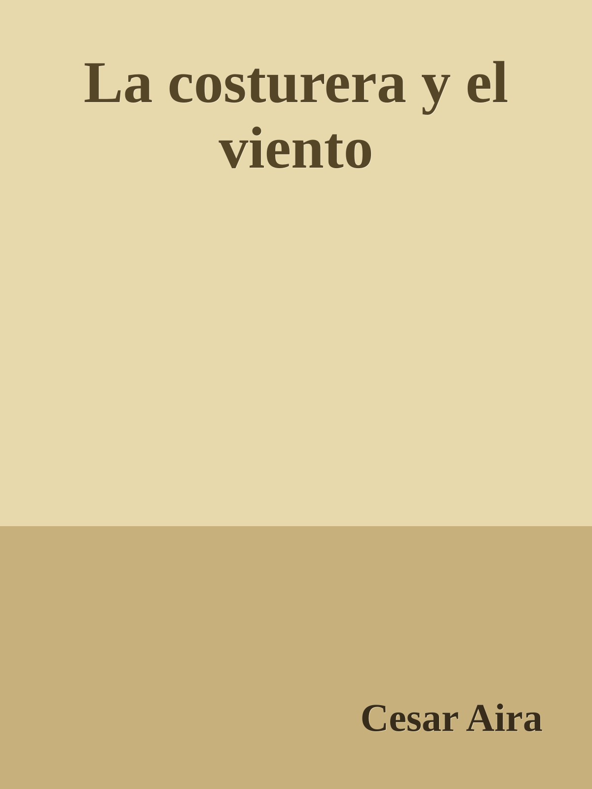 La costurera y el viento