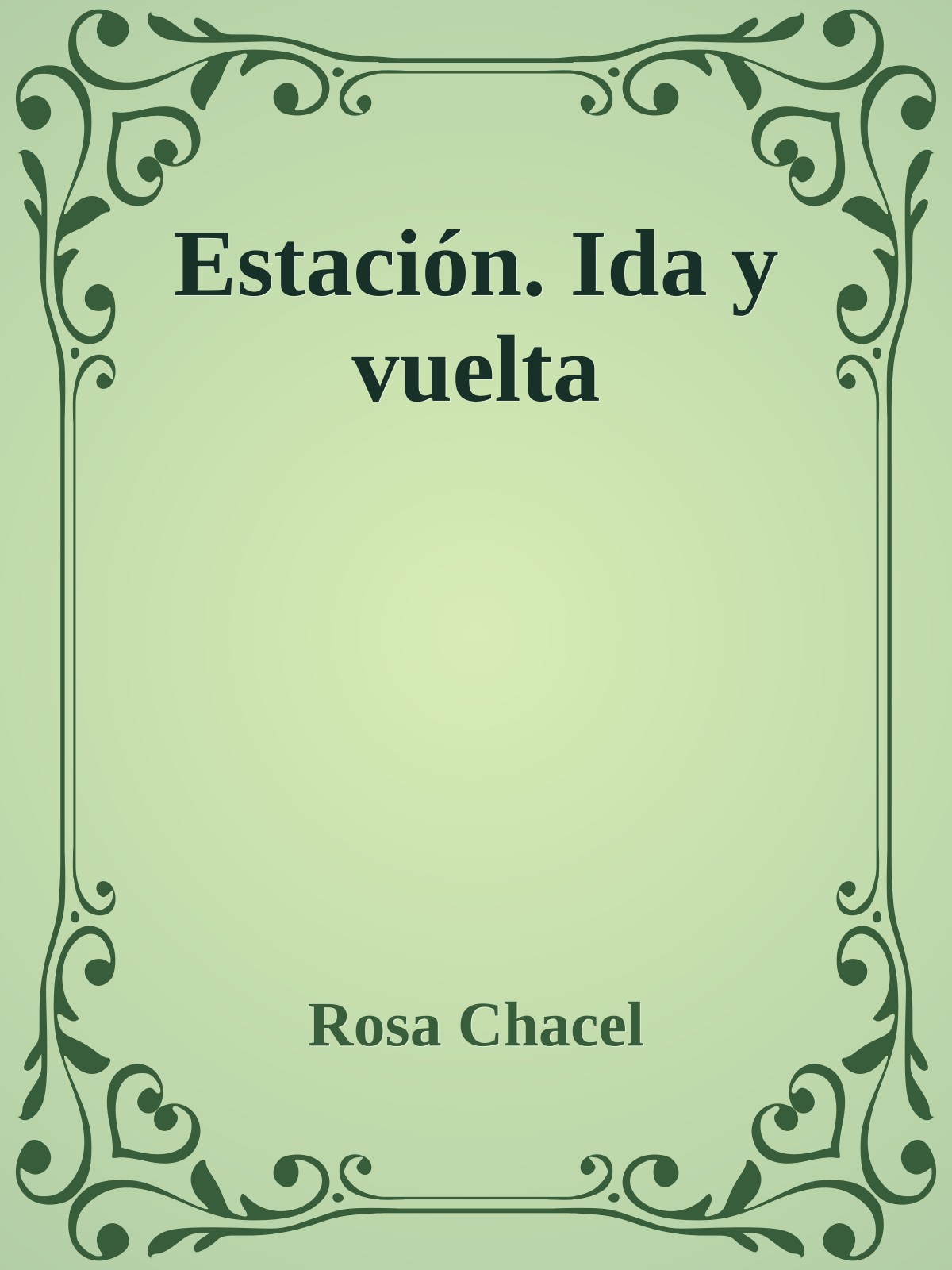 Estación. Ida y vuelta