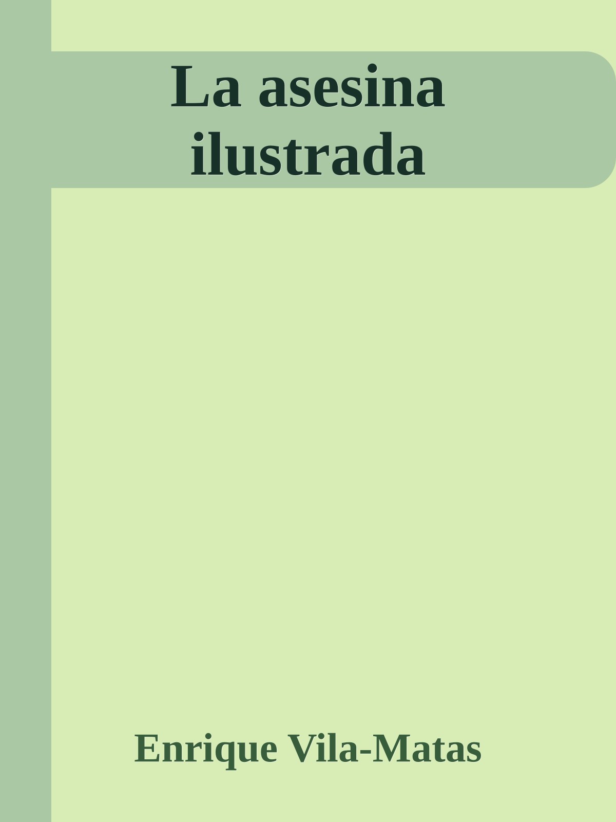 La asesina ilustrada