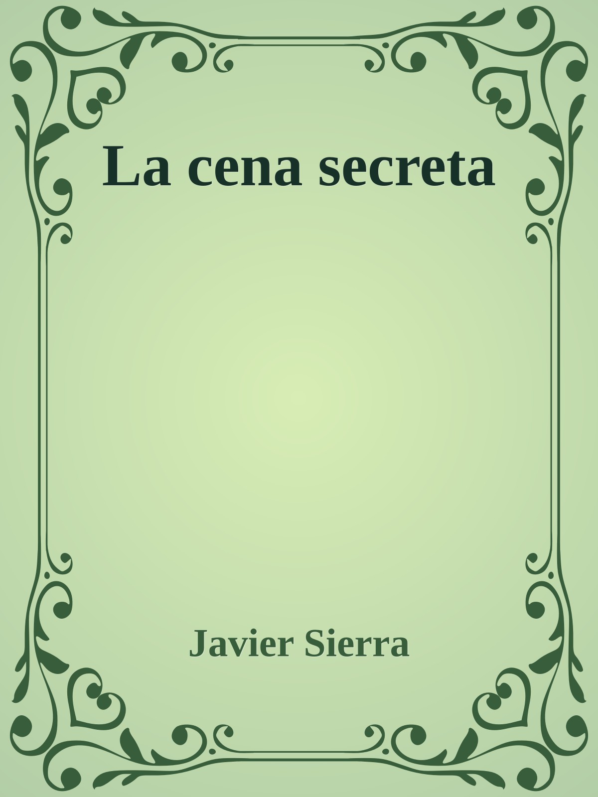 La cena secreta