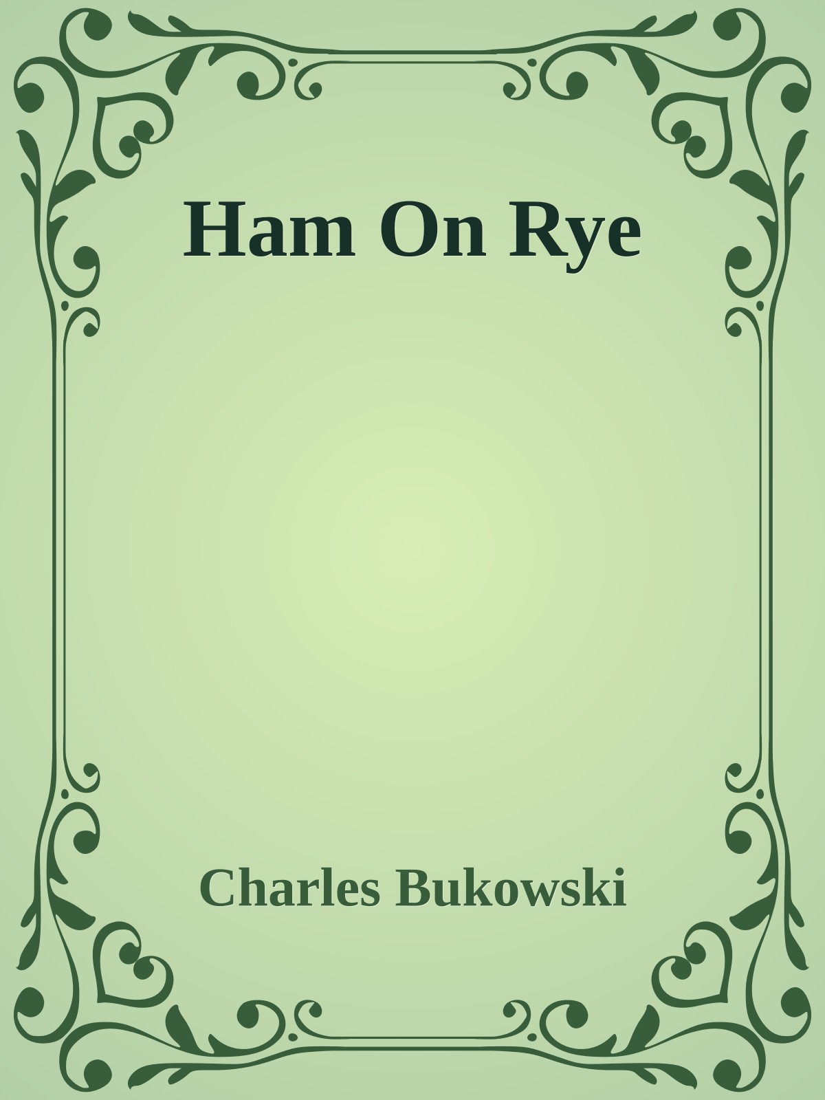 Ham On Rye