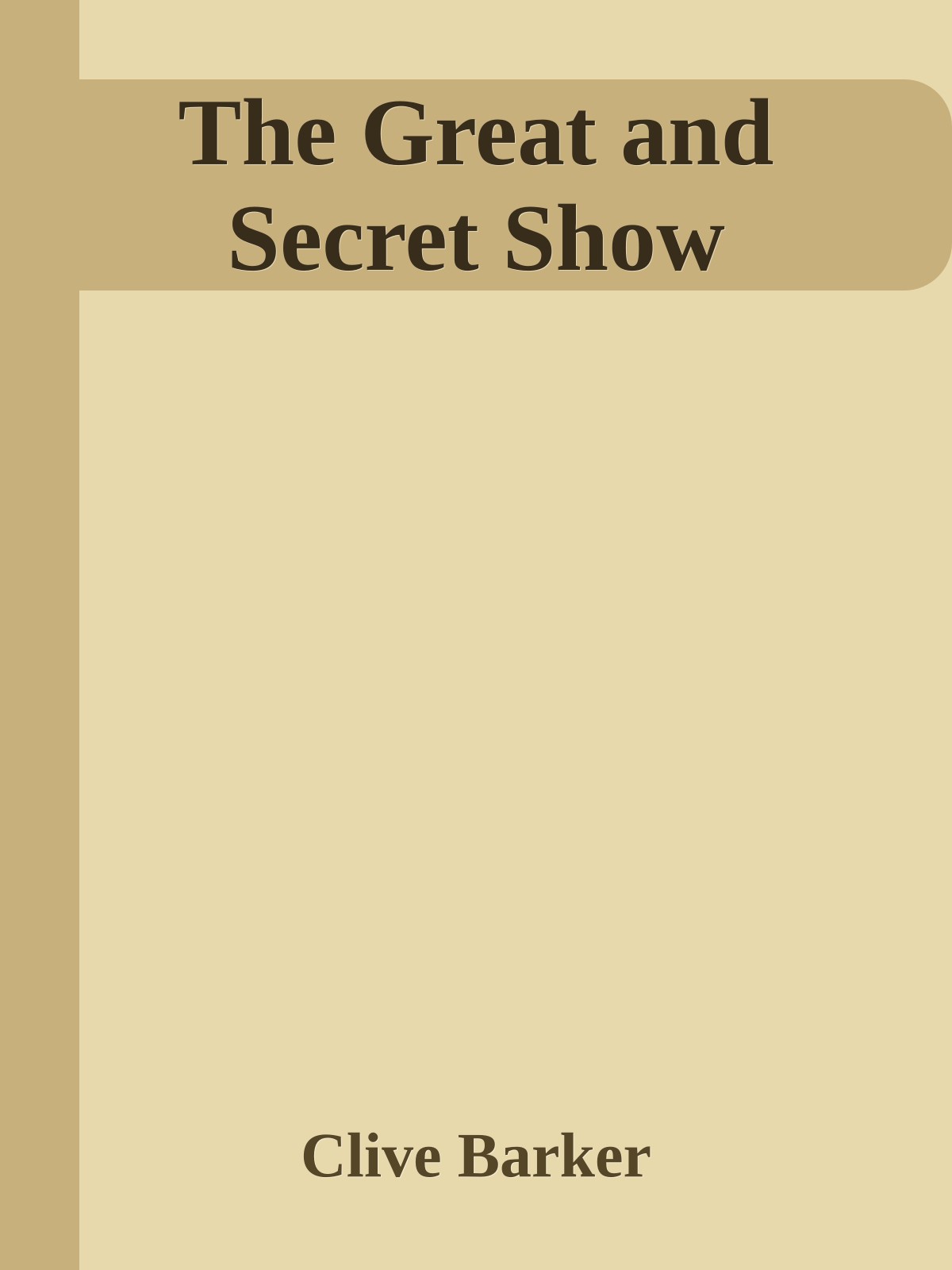 The Great and Secret Show