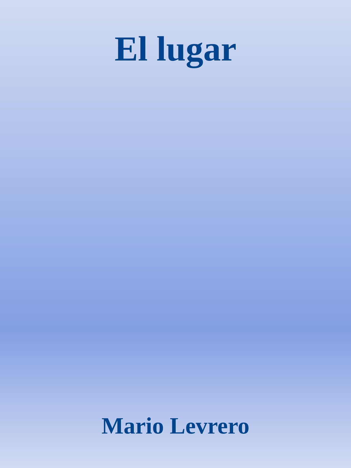 El lugar