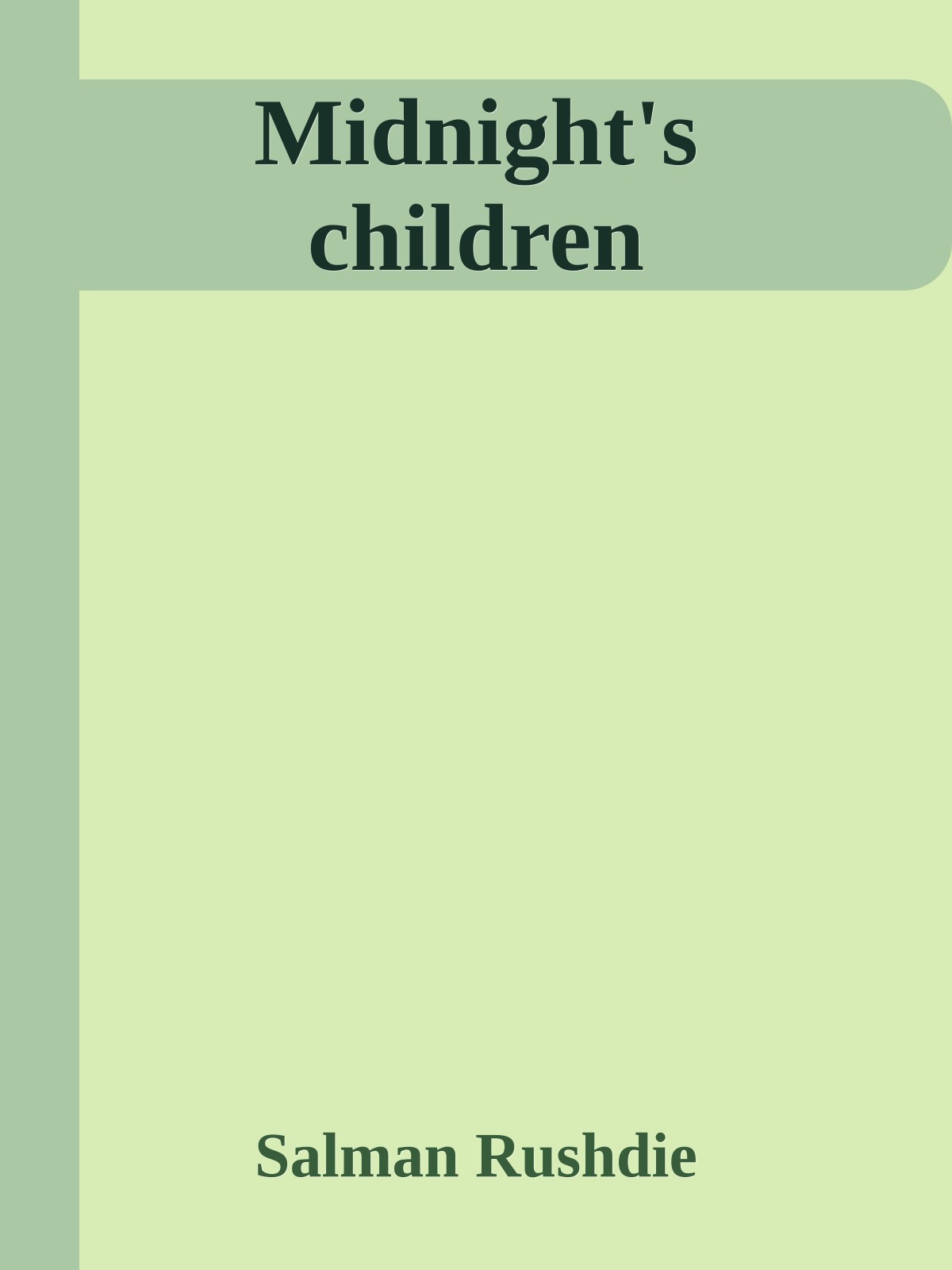 Midnight's children
