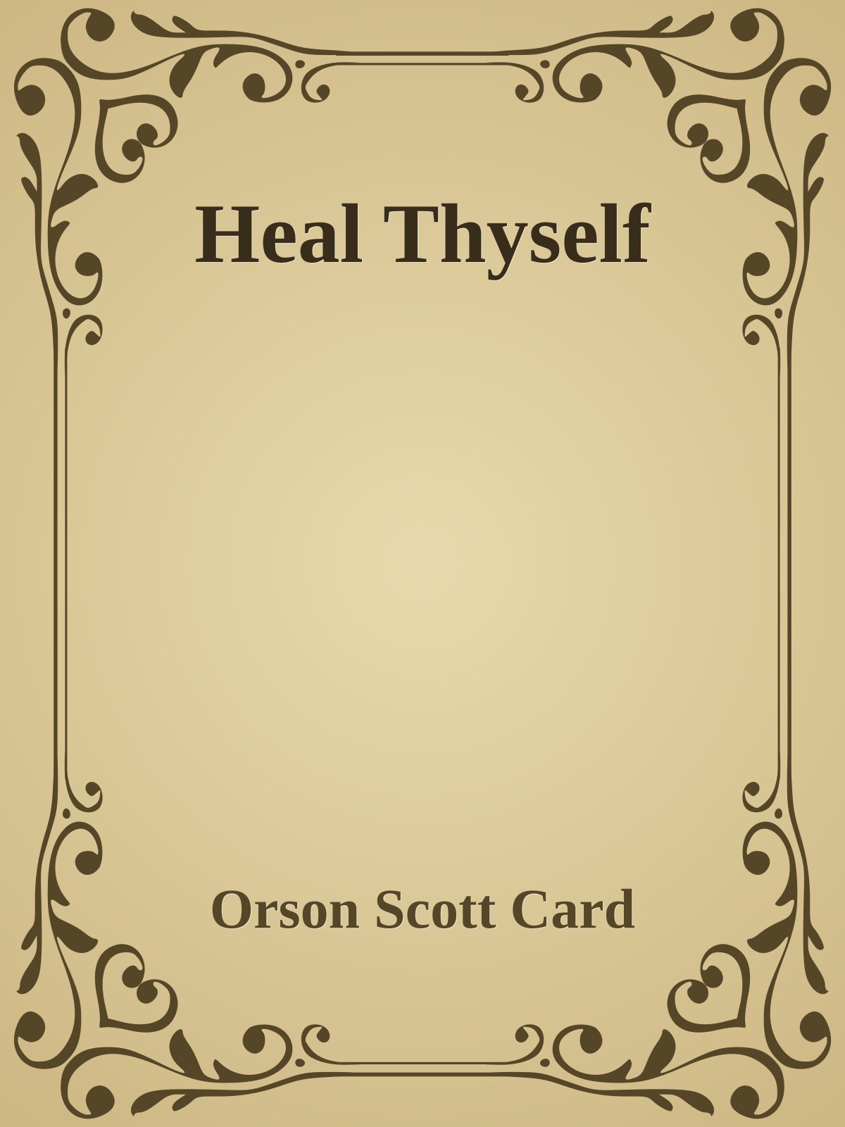 Heal Thyself