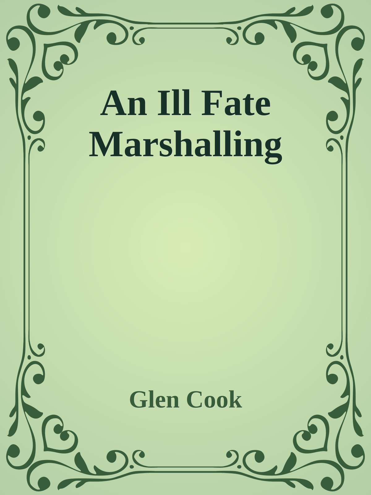 An Ill Fate Marshalling