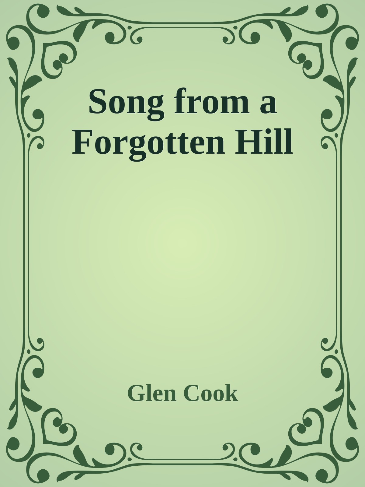 Song from a Forgotten Hill
