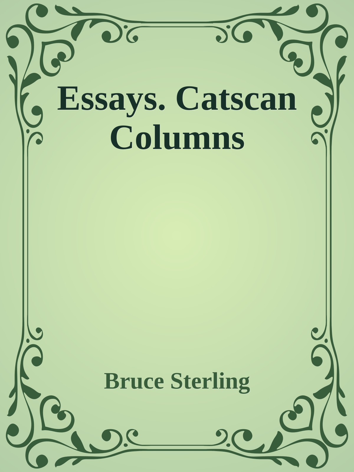 Essays. Catscan Columns