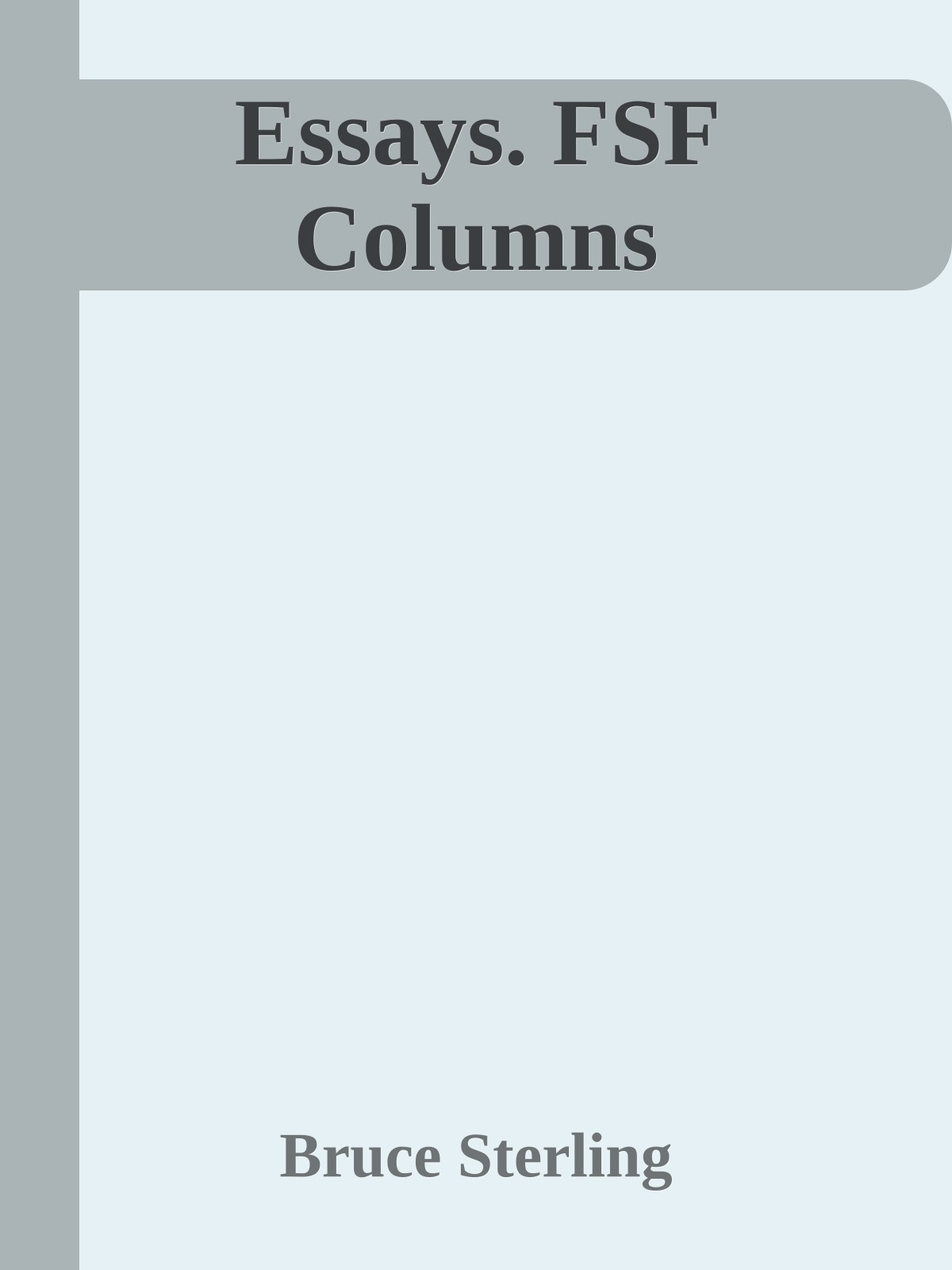 Essays. FSF Columns