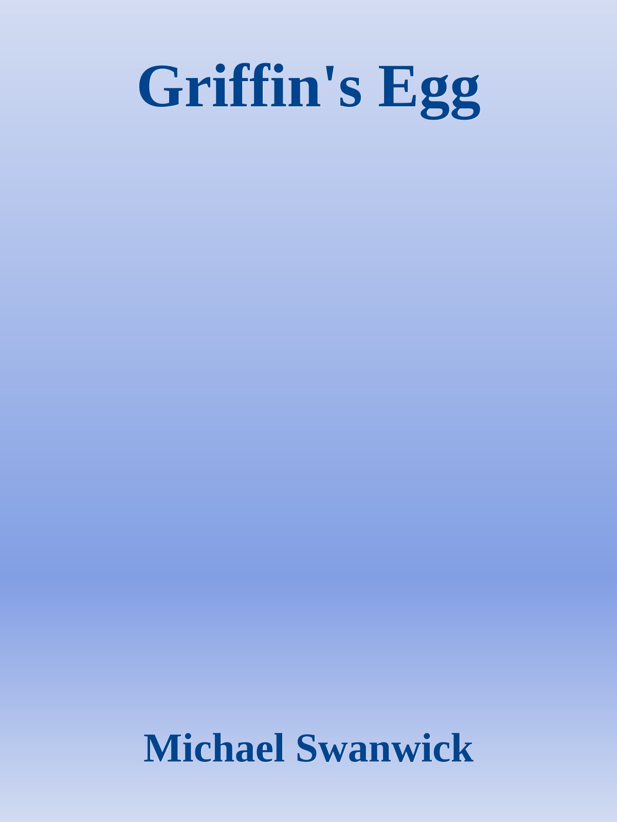 Griffin's Egg