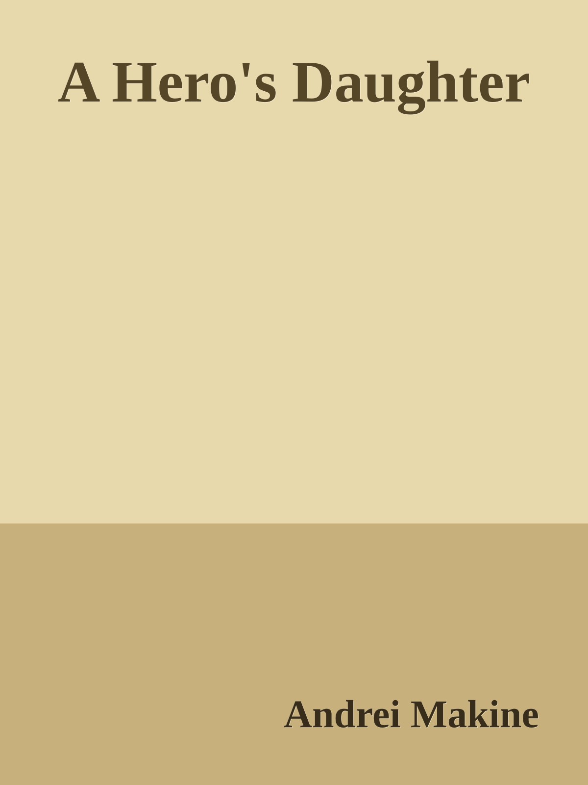 A Hero's Daughter