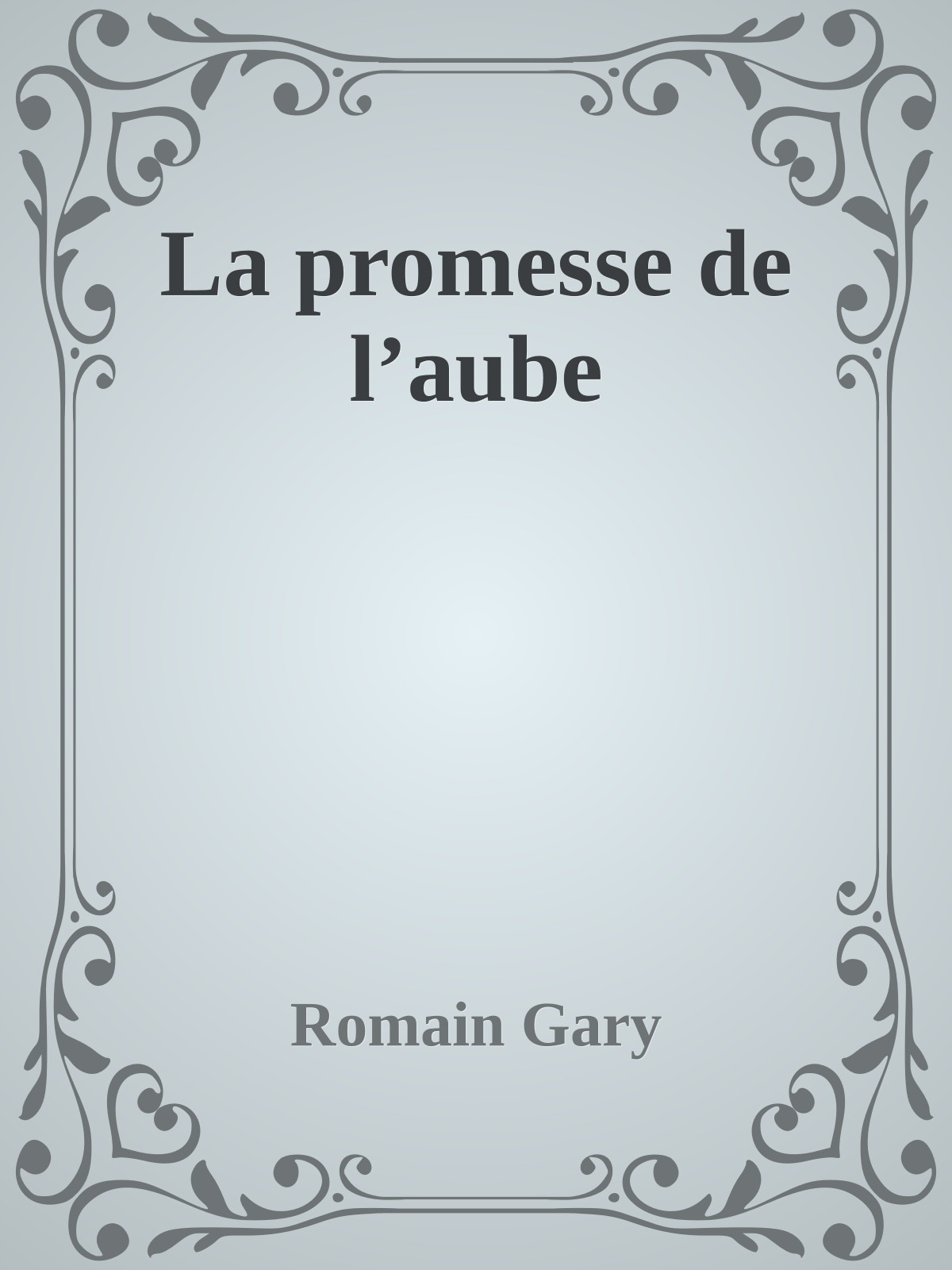 La promesse de l’aube