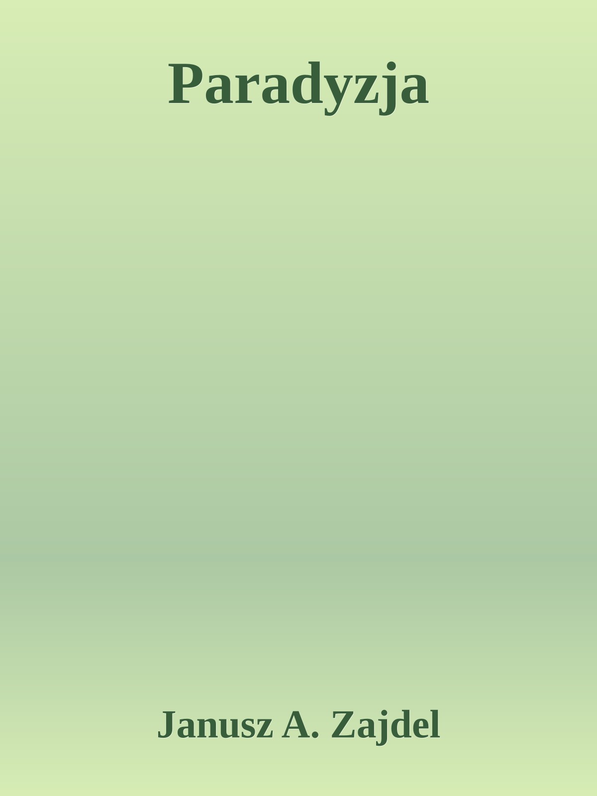 Paradyzja